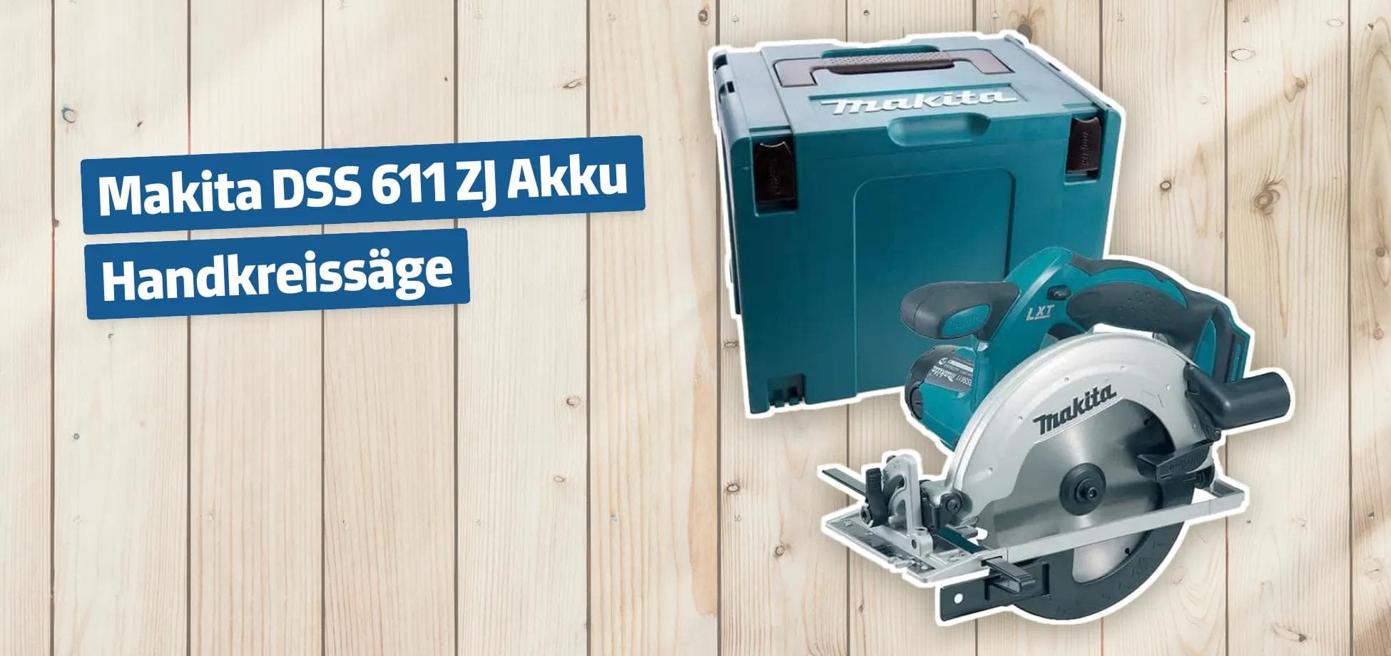 Makita DSS 611 ZJ Akku Handkreissäge