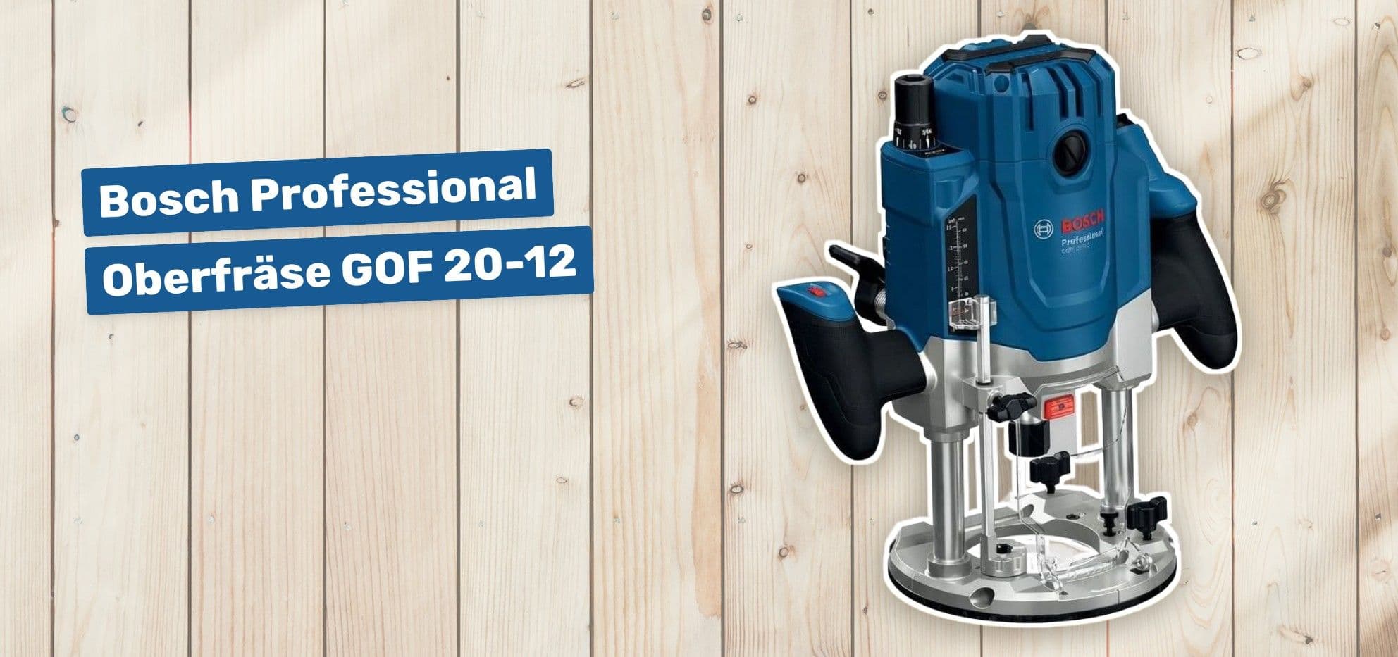 Bosch Professional Oberfräse GOF 20-12