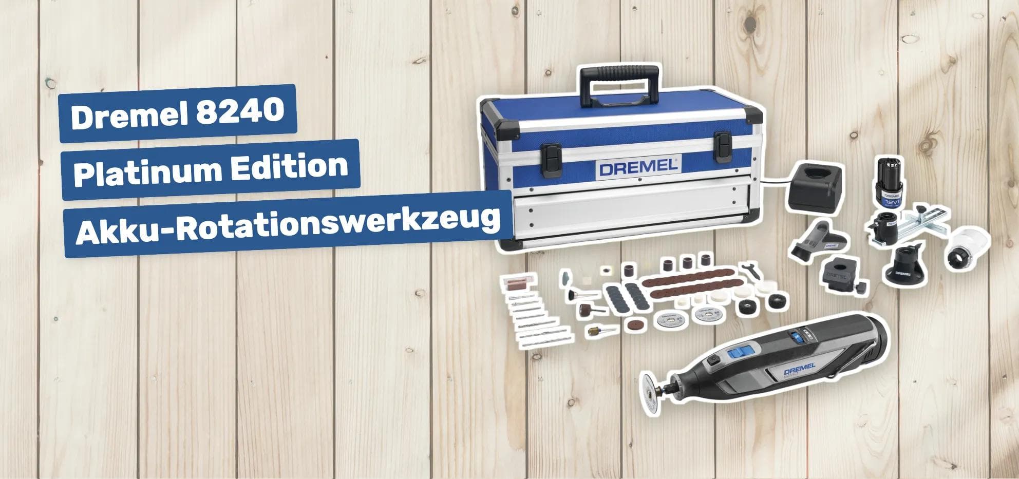 Dremel 8240 Platinum Edition Akku-Rotationswerkzeug