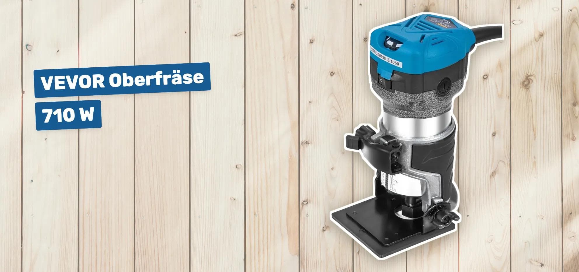 VEVOR Oberfräse 710 W