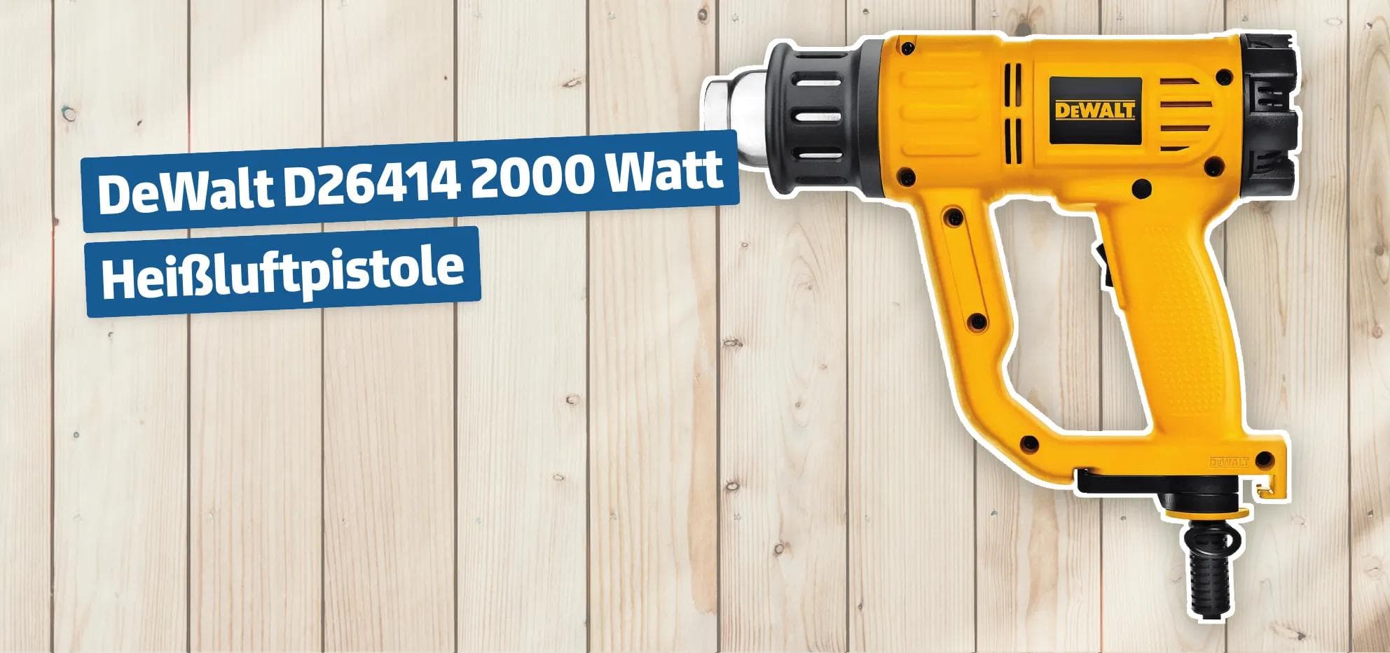 DeWalt D26414 2000 Watt Heißluftpistole