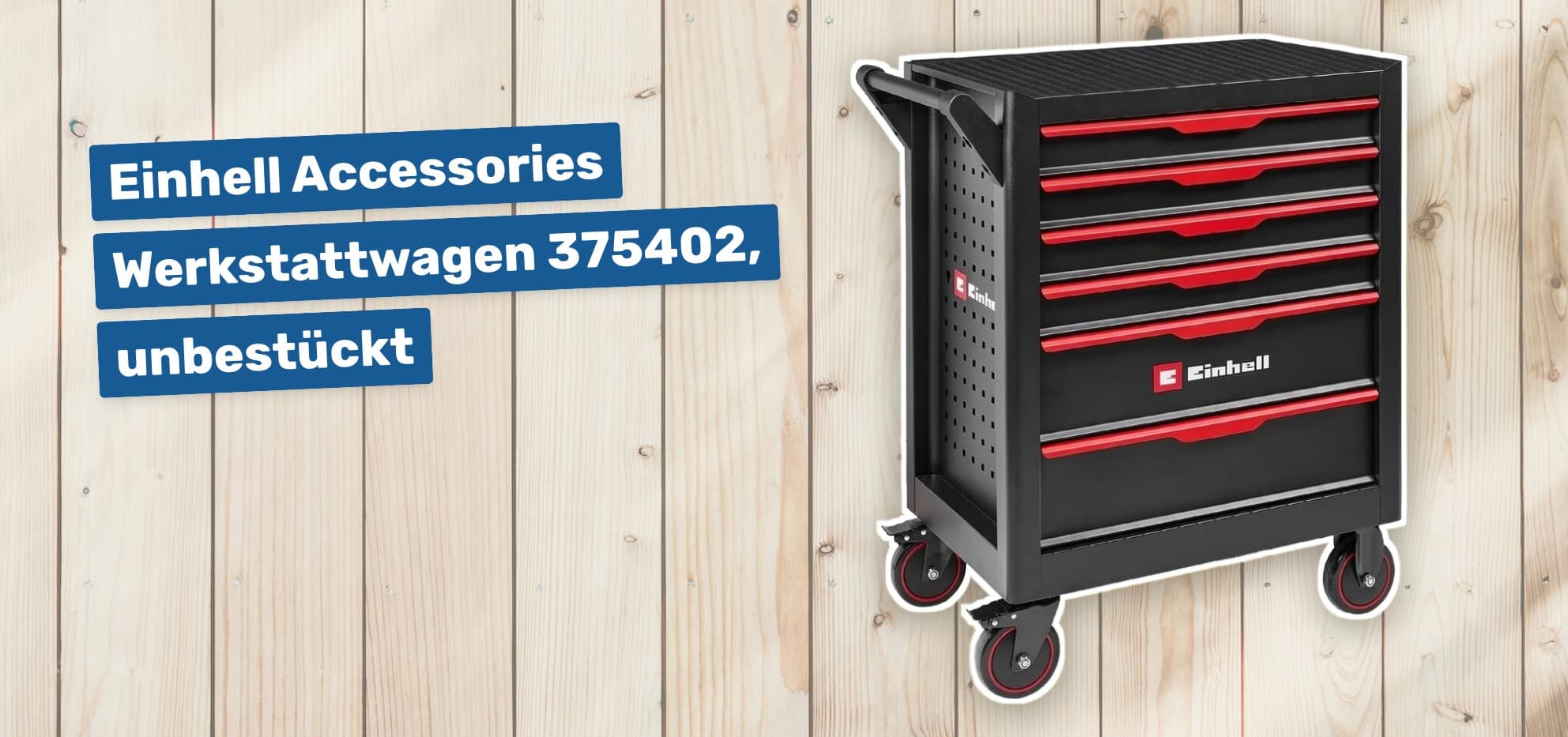 Einhell Accessories Werkstattwagen 375402, unbestückt