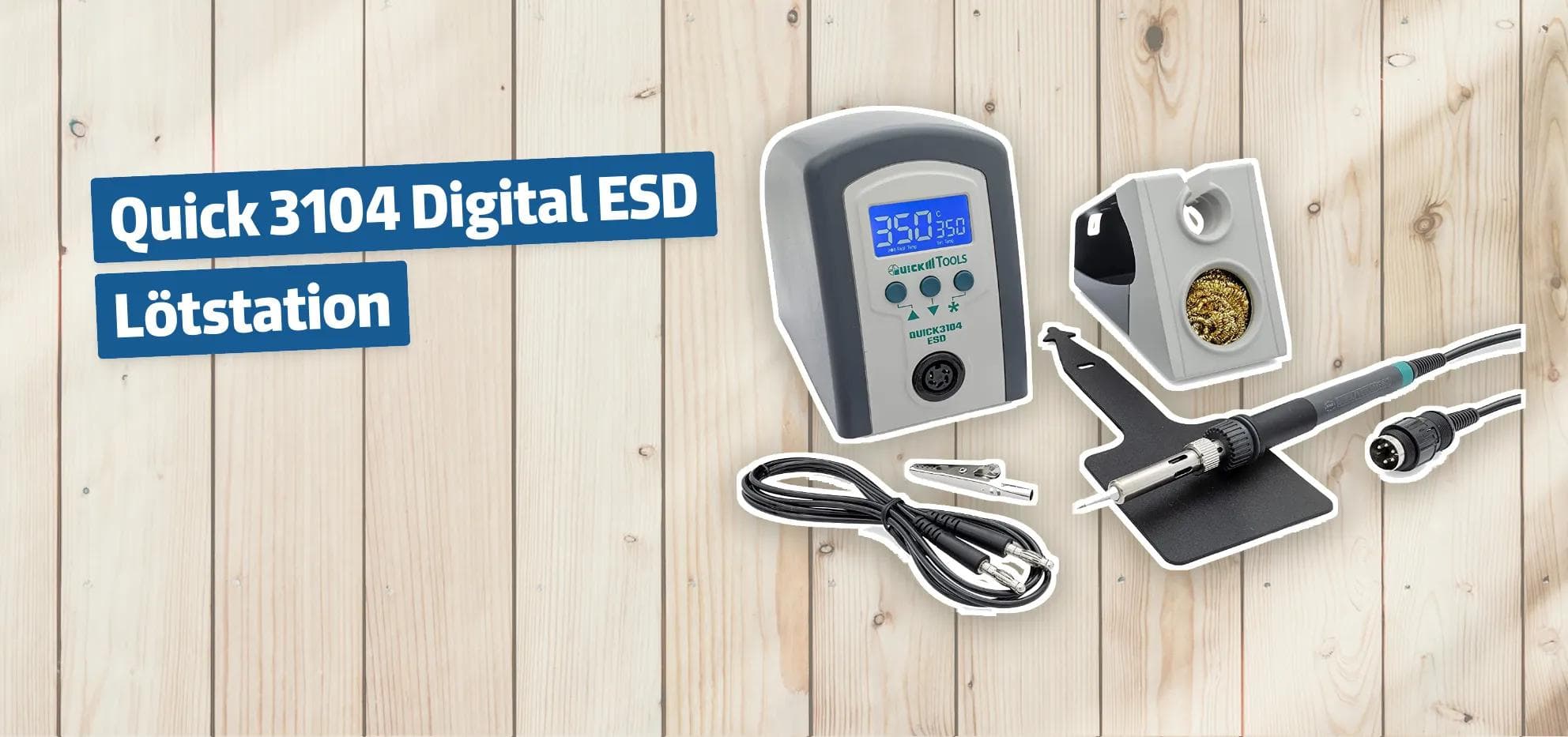 Quick 3104 Digital ESD Lötstation