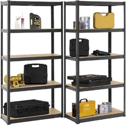Juskys Lagerregal Basic 2er-Set