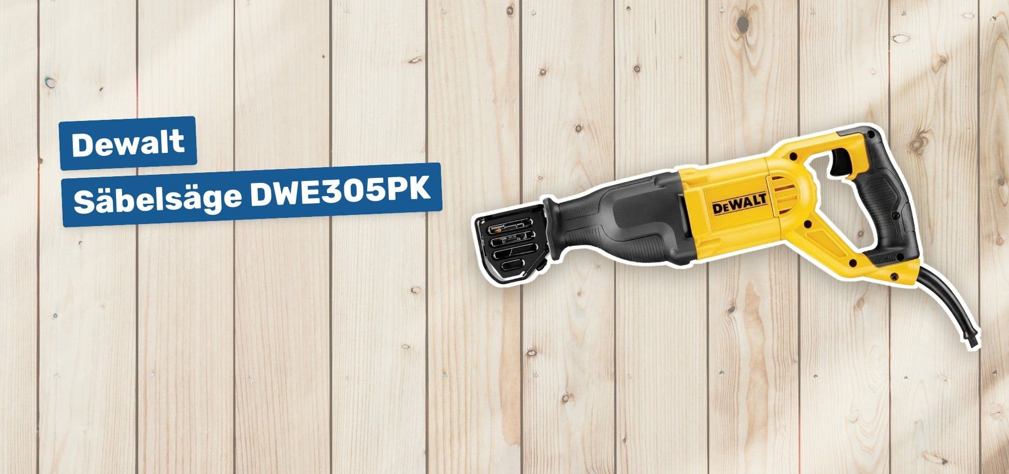 Dewalt Säbelsäge DWE305PK