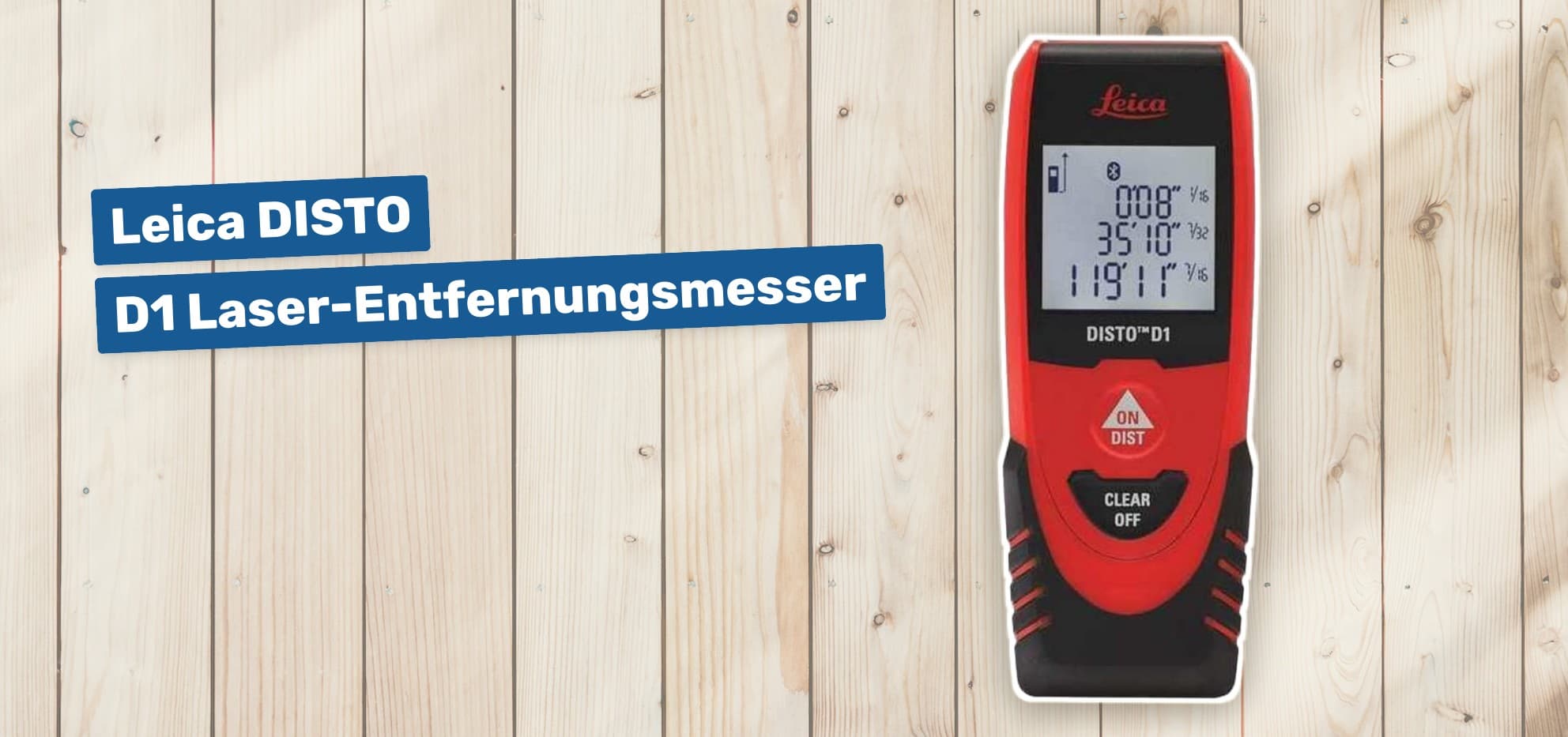 Leica DISTO D1 Laser-Entfernungsmesser