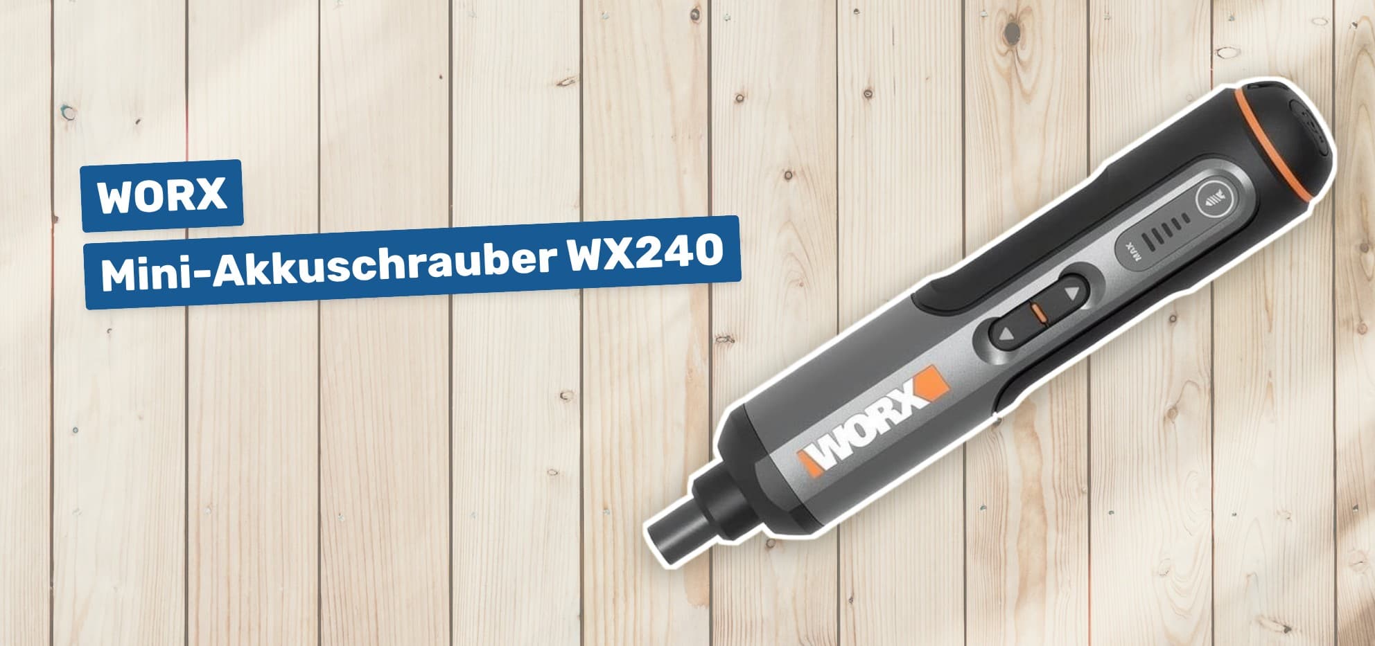 WORX Mini-Akkuschrauber WX240