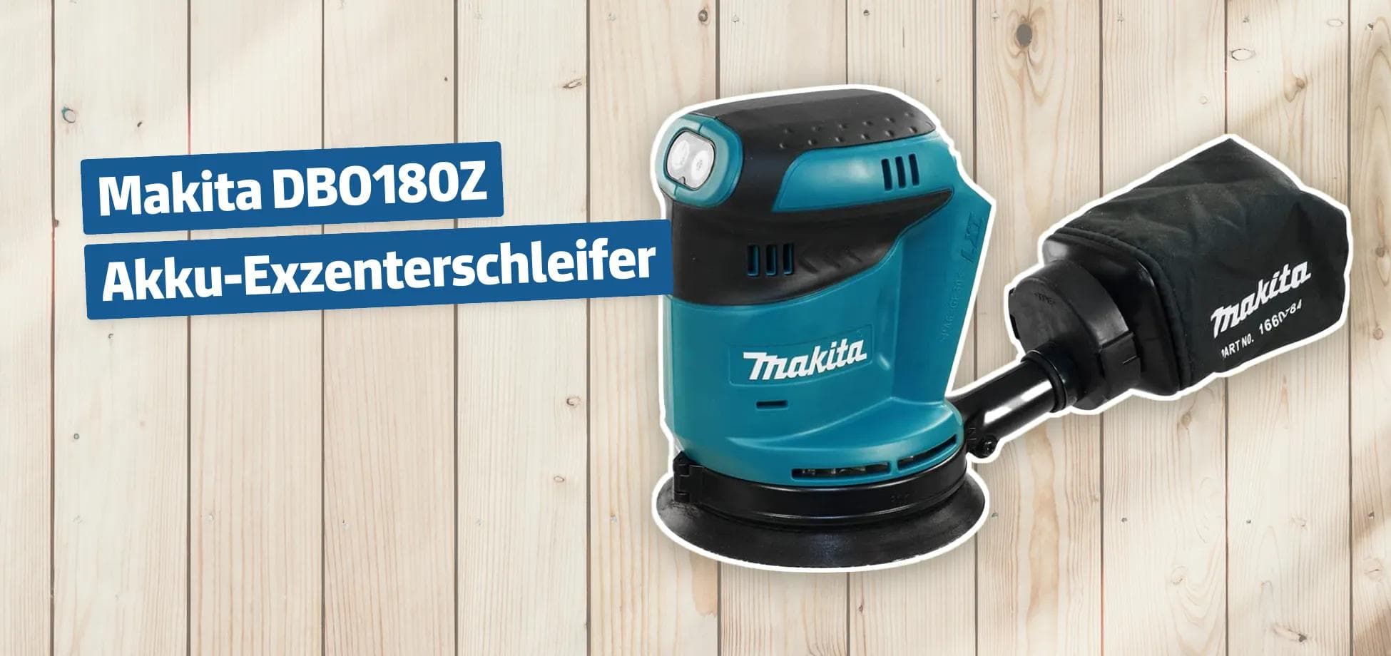 Makita DBO180Z Akku-Exzenterschleifer