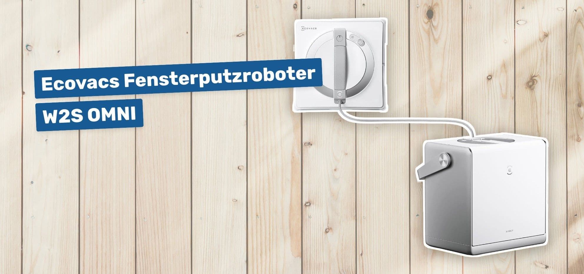 Ecovacs Fensterputzroboter W2S OMNI