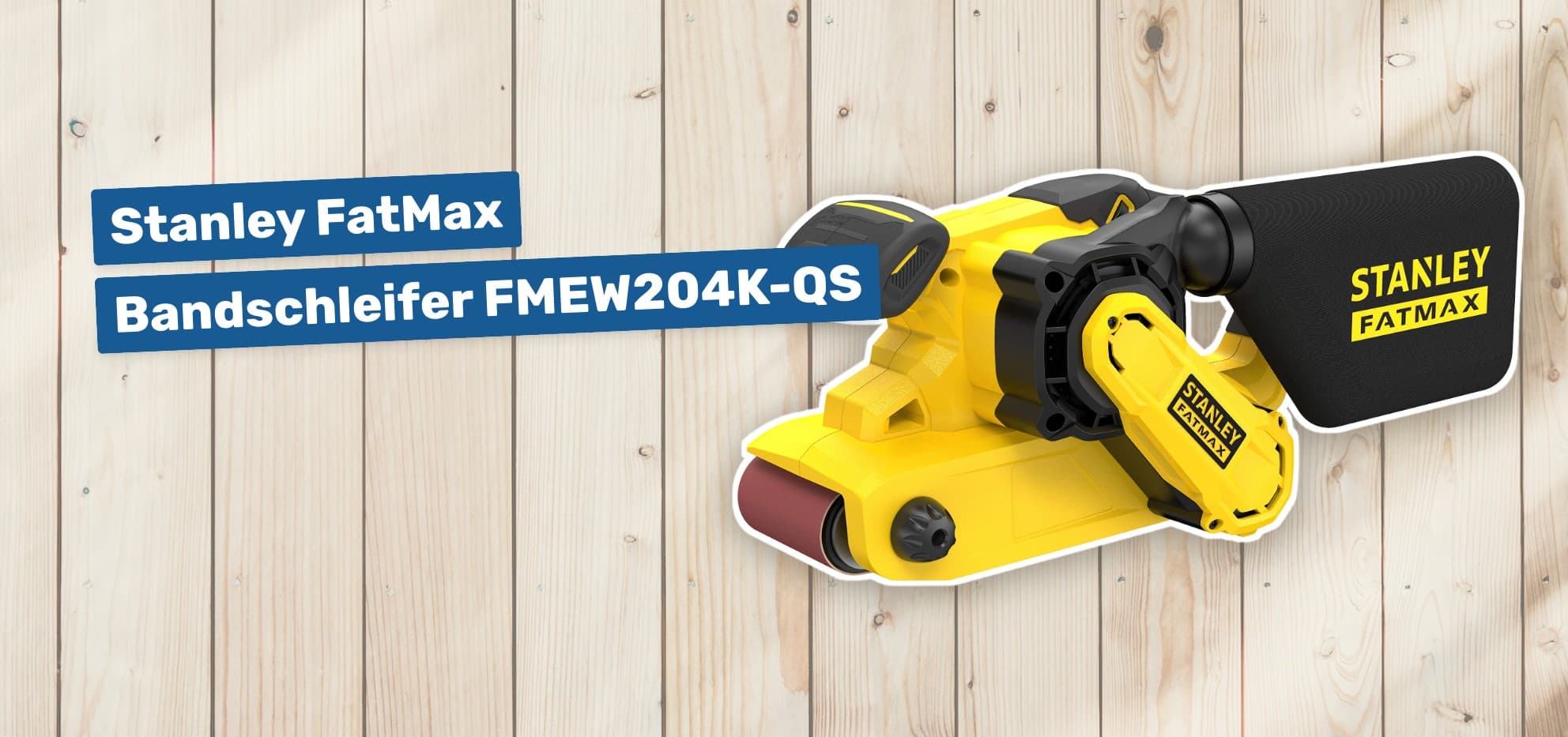 Stanley FatMax Bandschleifer FMEW204K-QS