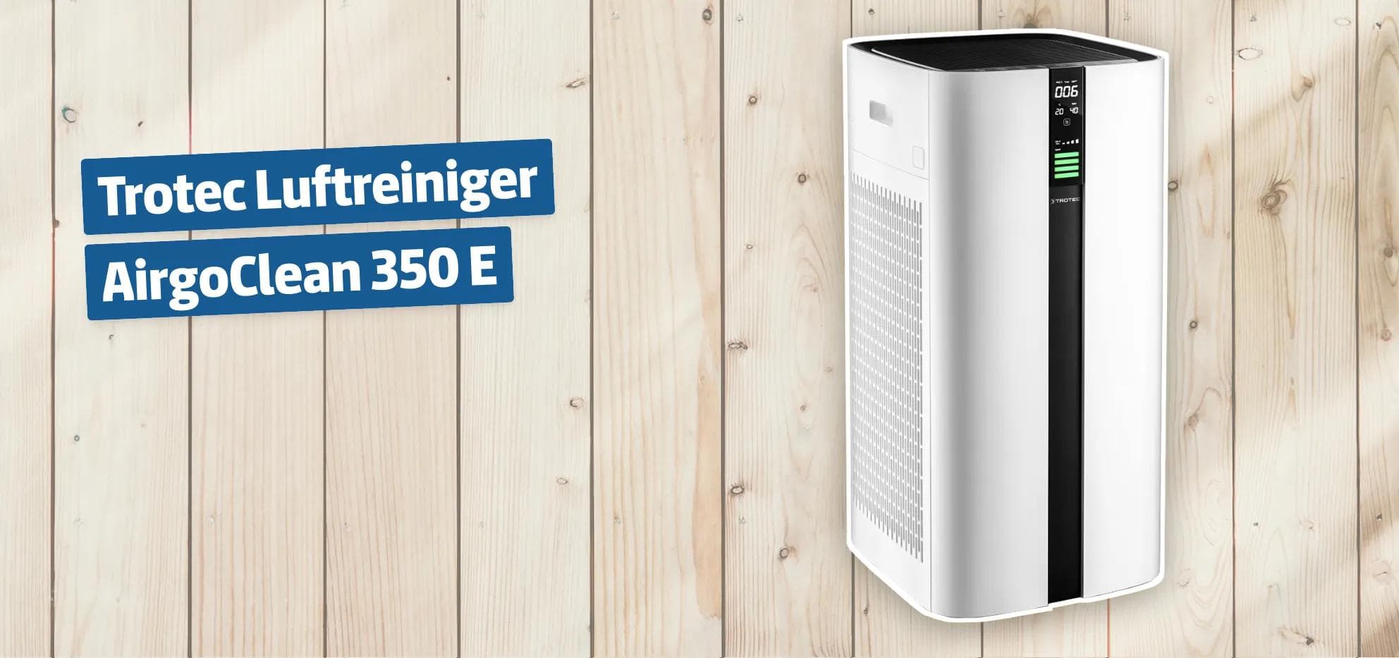 Trotec Luftreiniger AirgoClean 350 E