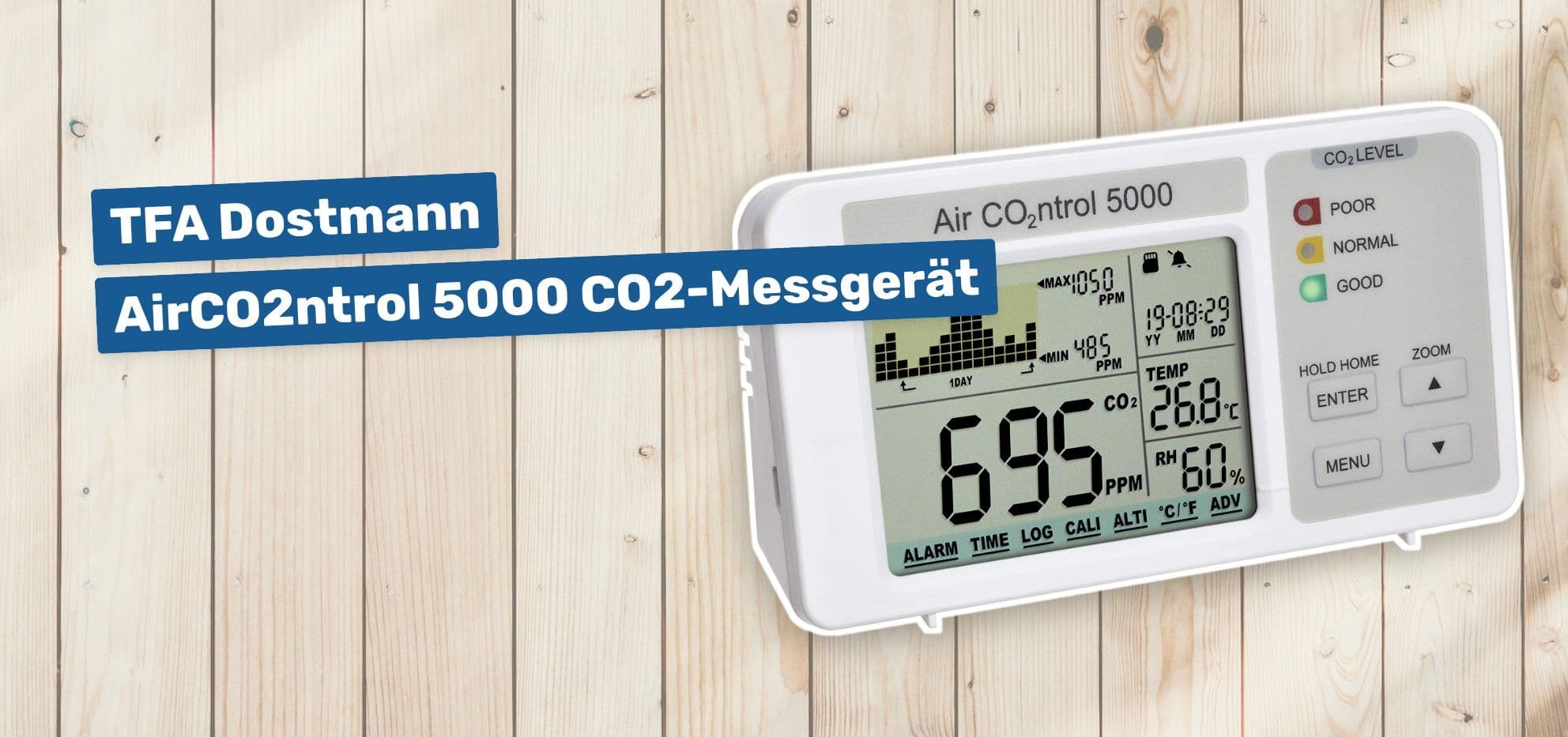 TFA Dostmann AirCO2ntrol 5000 CO2-Messgerät