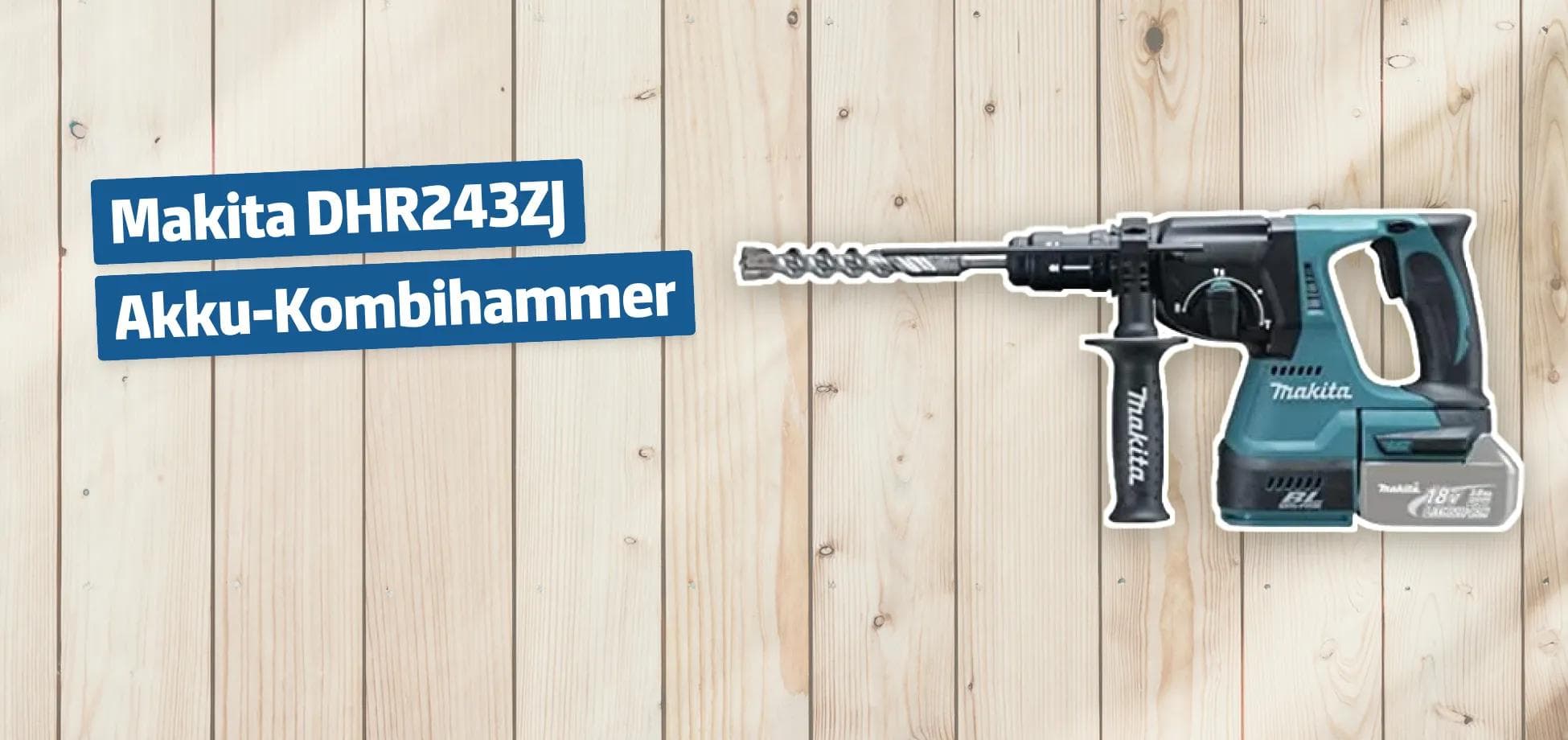 Makita DHR243ZJ Akku-Kombihammer