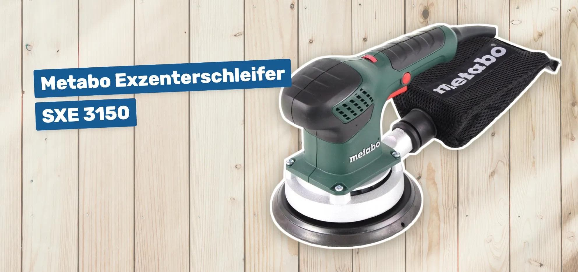 Metabo Exzenterschleifer SXE 3150