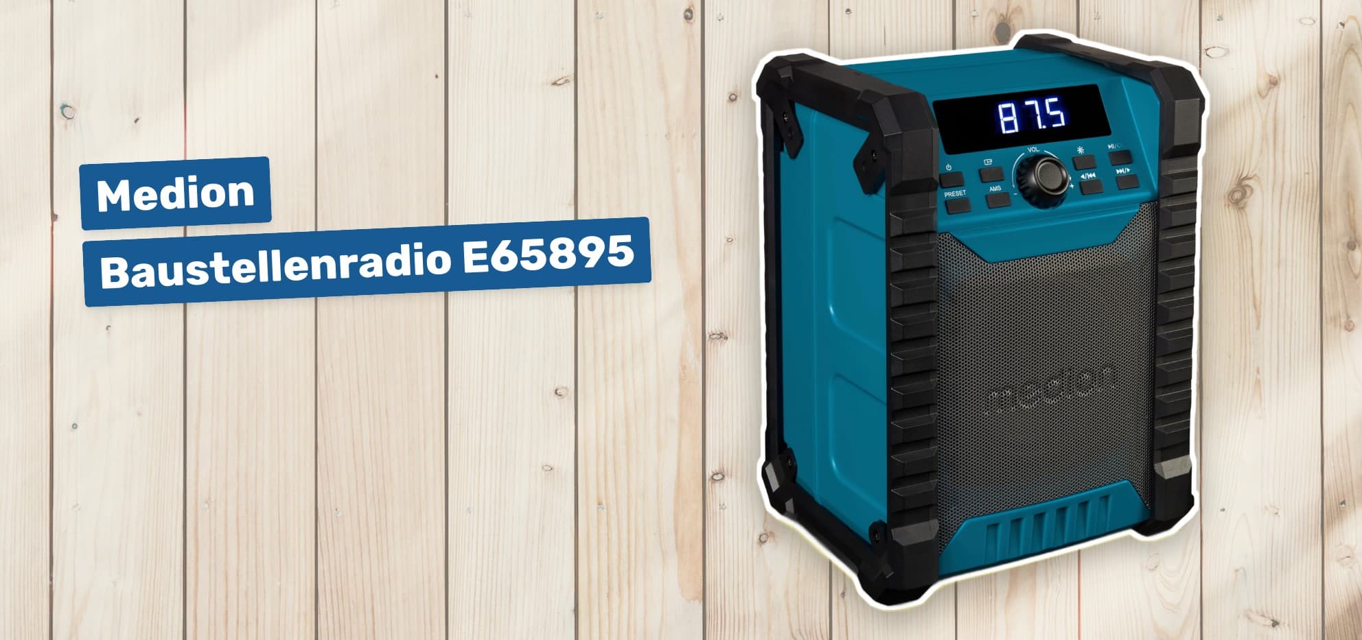 Medion Baustellenradio E65895