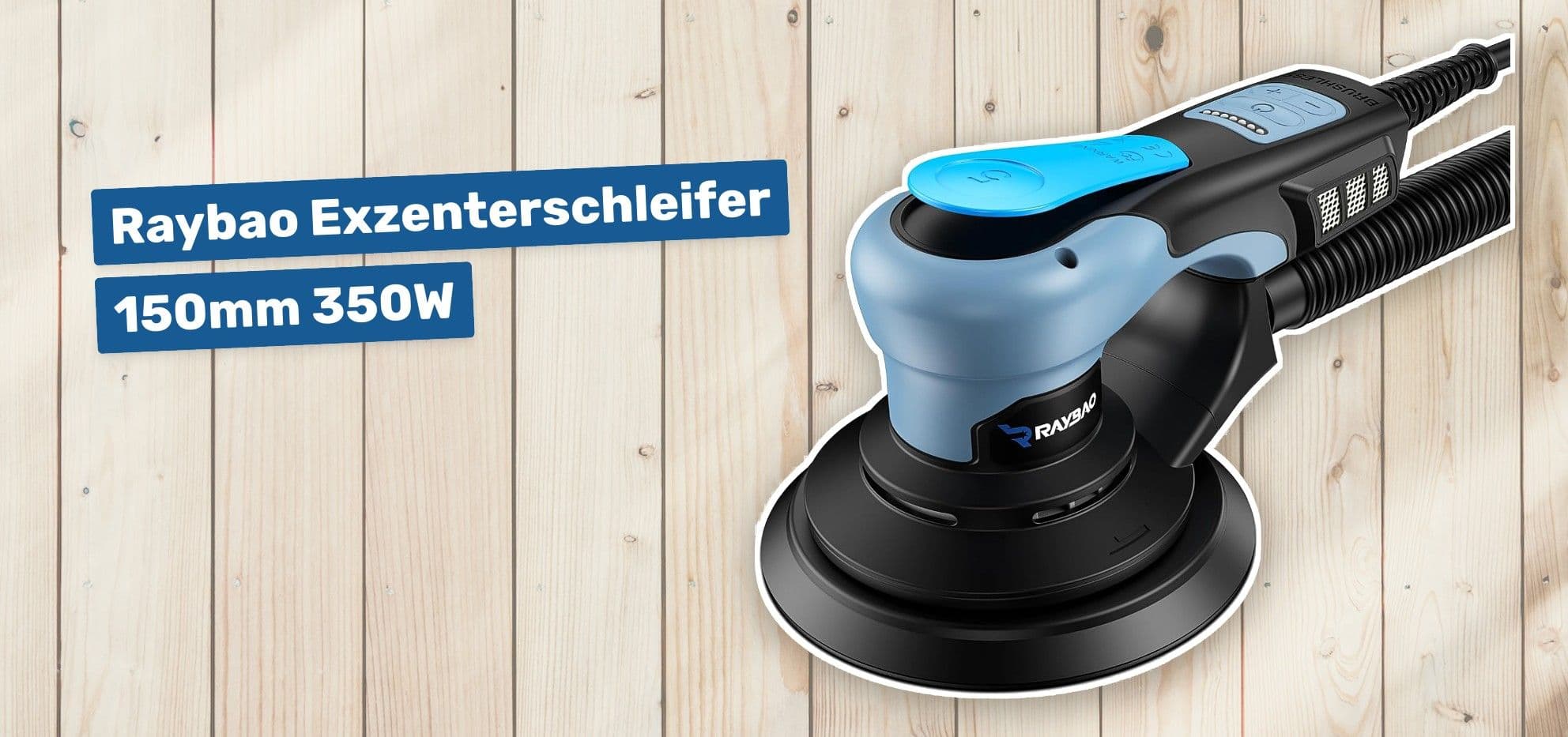 Raybao Exzenterschleifer 150mm 350W