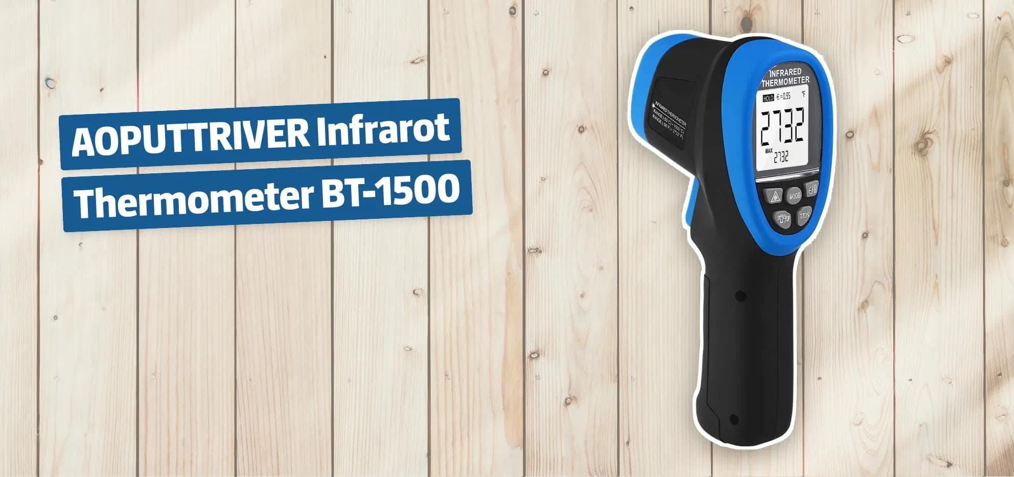 AOPUTTRIVER Infrarot Thermometer BT-1500