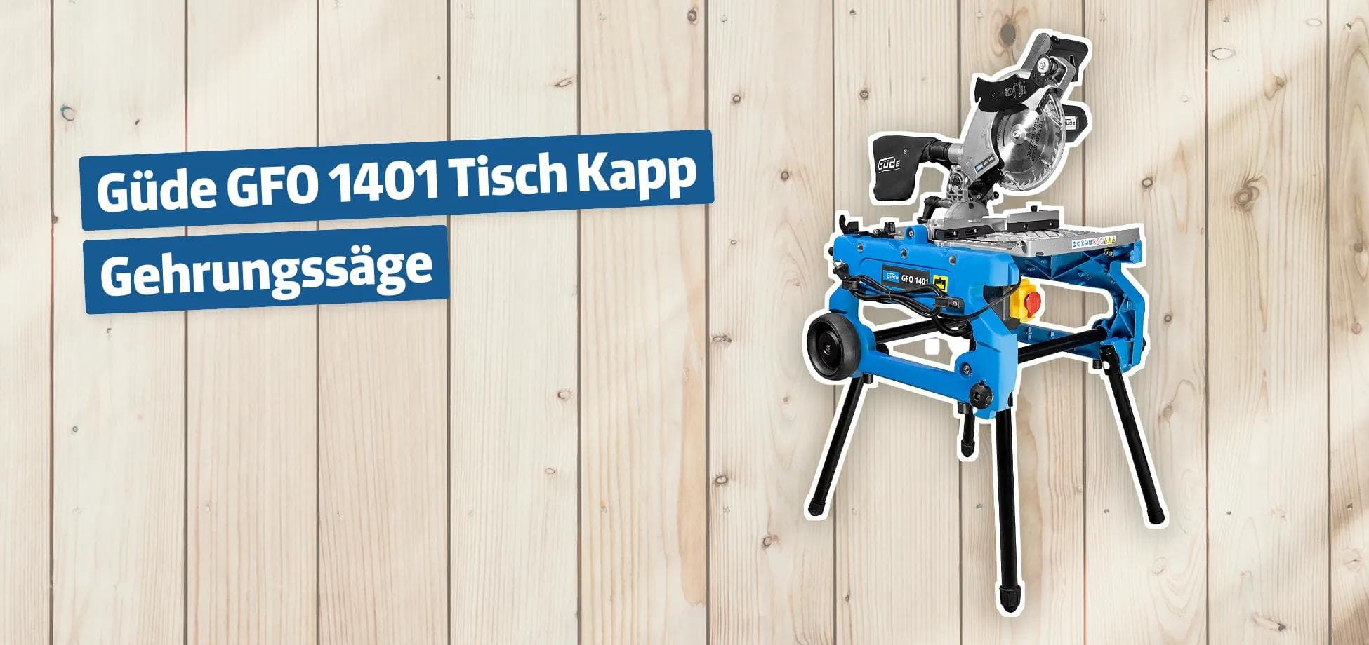 Güde GFO 1401 Tisch Kapp Gehrungssäge