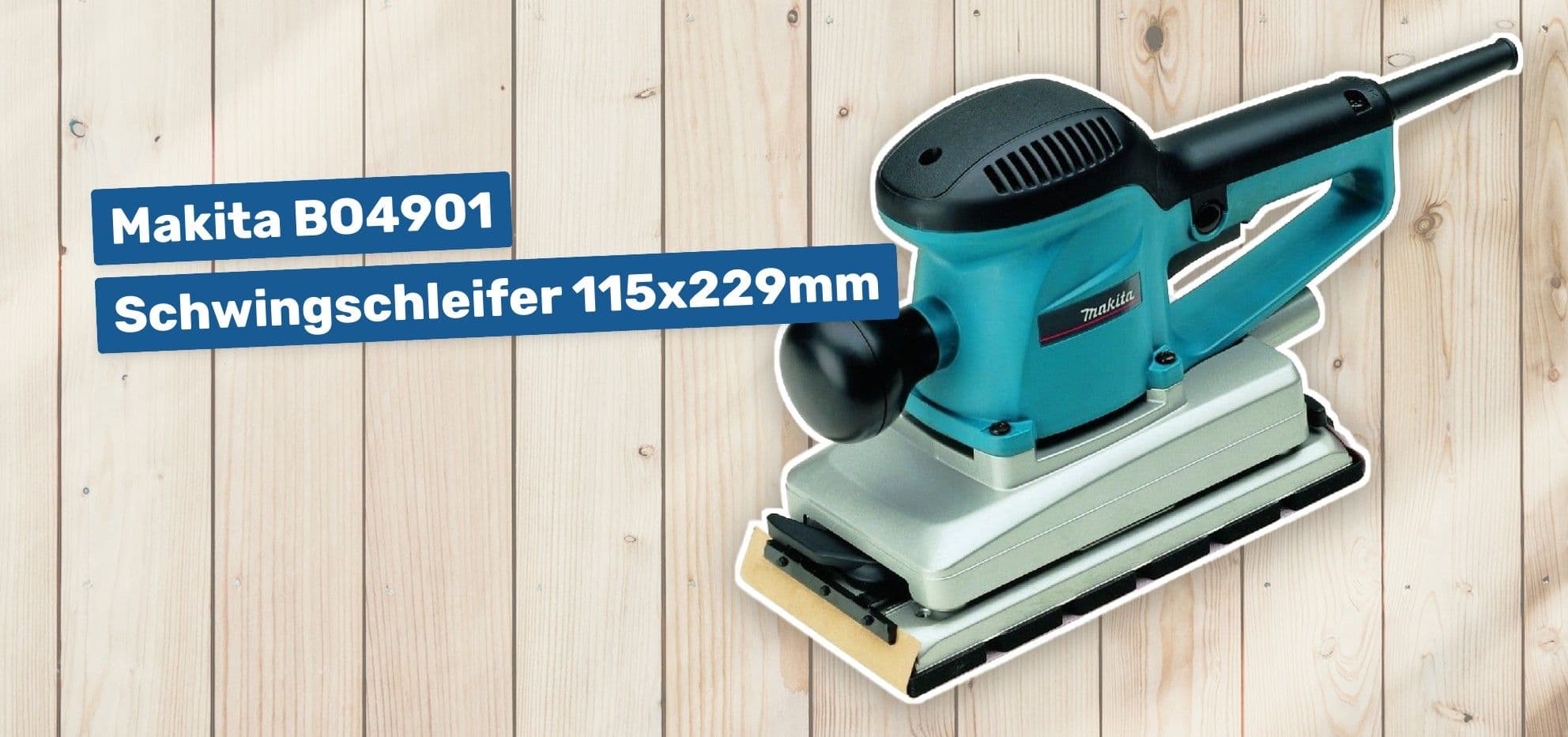 Makita BO4901 Schwingschleifer 115x229mm