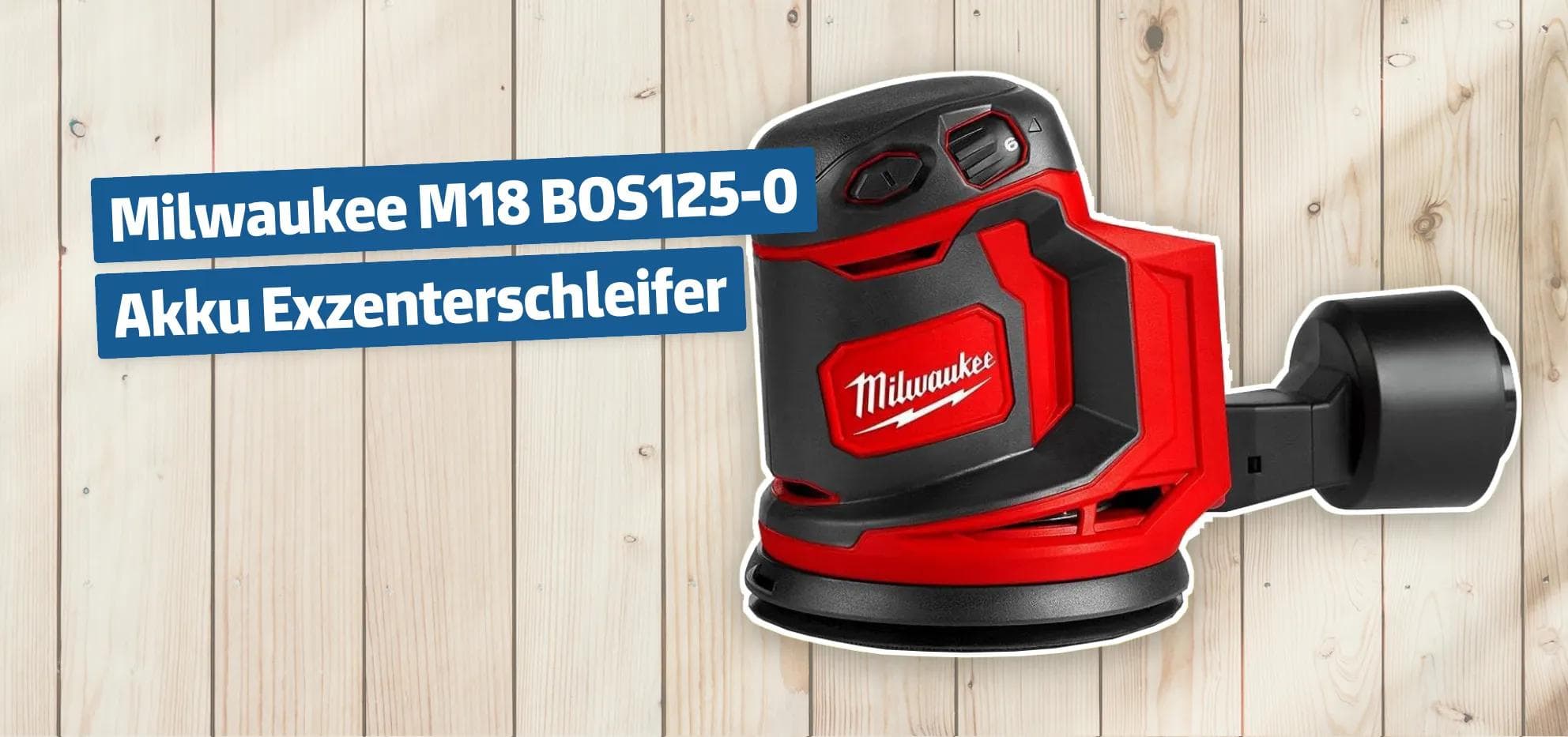 Milwaukee M18 BOS125-0 Akku Exzenterschleifer