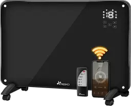 Tresko Glaskonvektor Glasheizung 2000W APP WiFi
