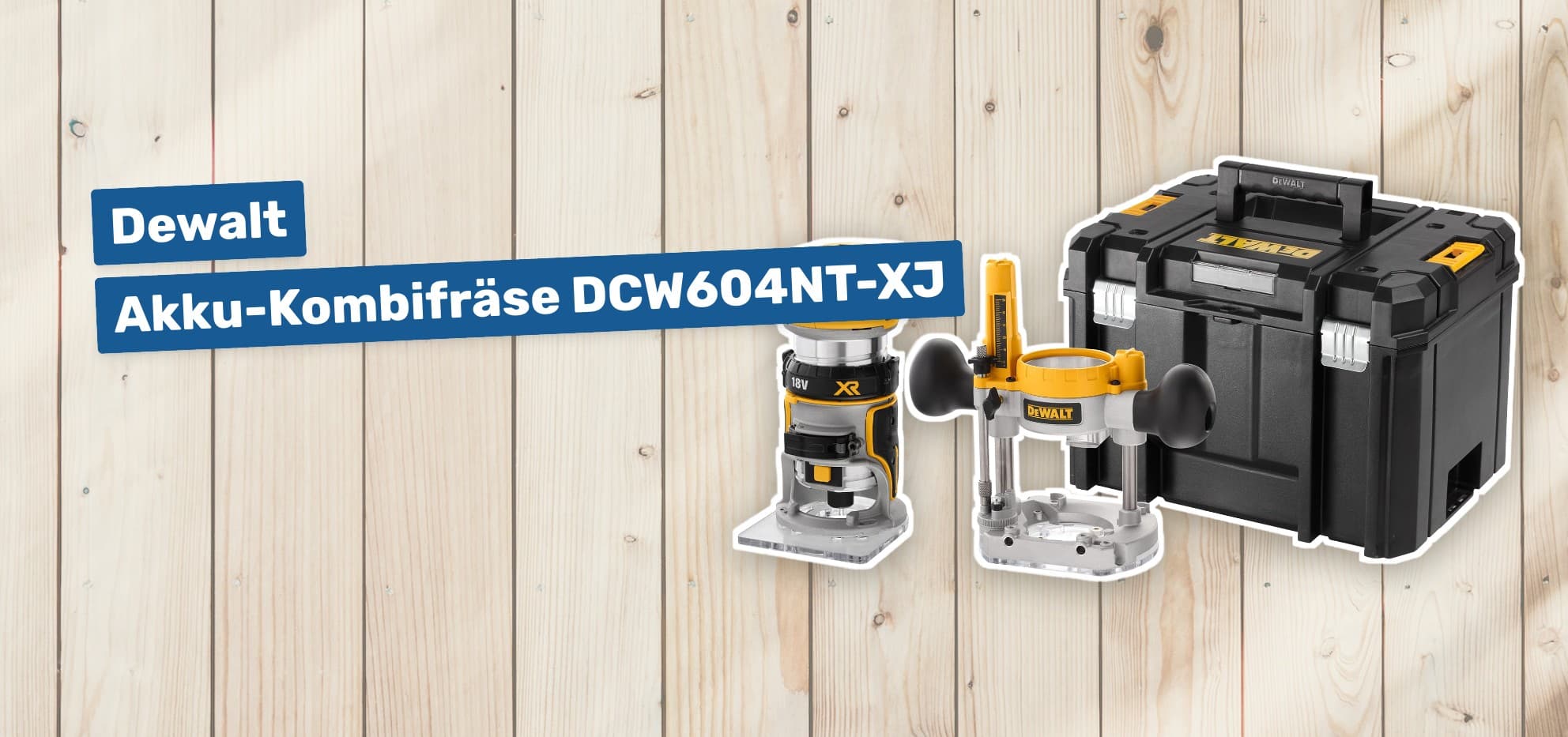 Dewalt Akku-Kombifräse DCW604NT-XJ