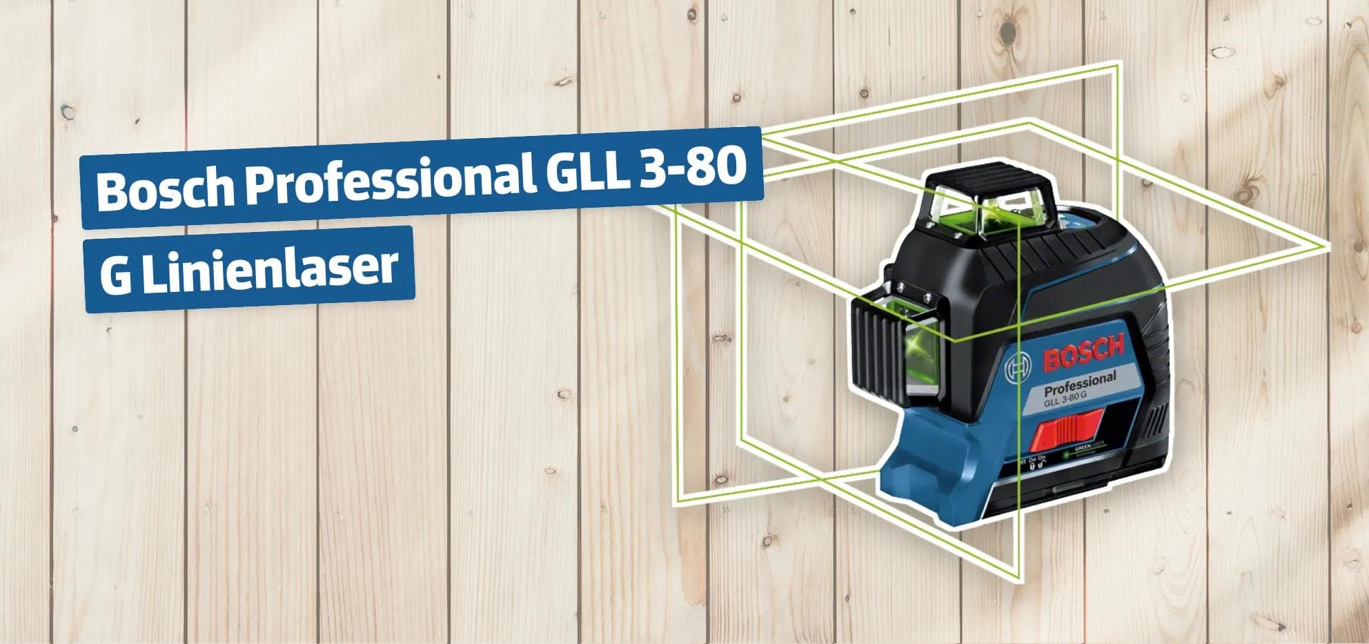 Bosch Professional GLL 3-80 G Linienlaser