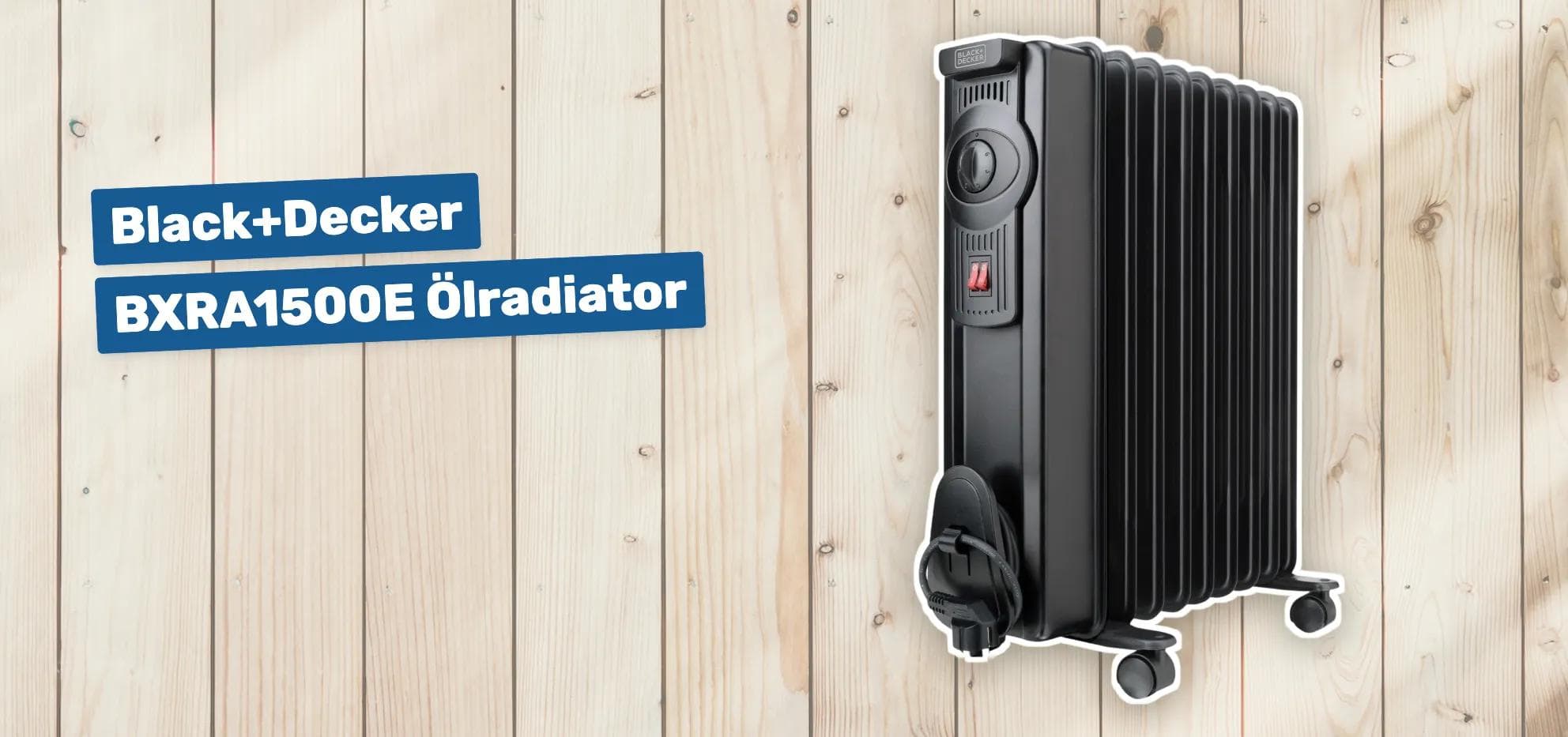 Black+Decker BXRA1500E Ölradiator