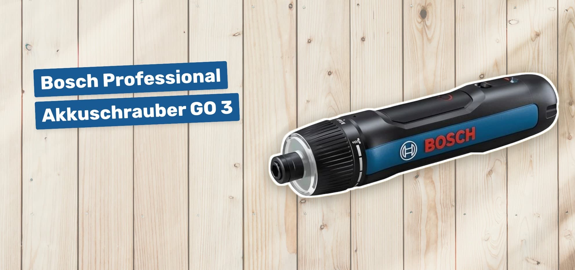 Bosch Professional Akkuschrauber GO 3
