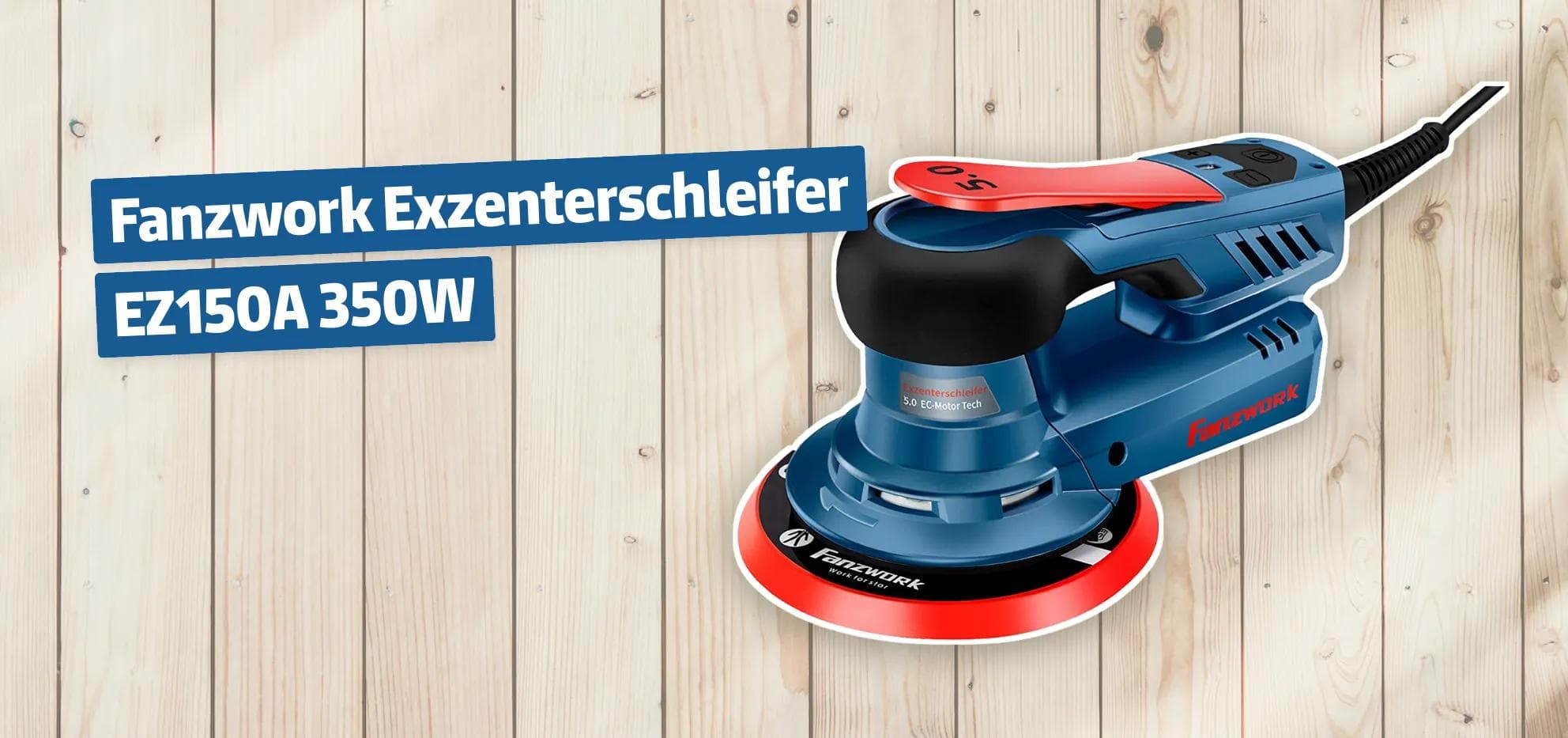 Fanzwork Exzenterschleifer EZ150A 350W