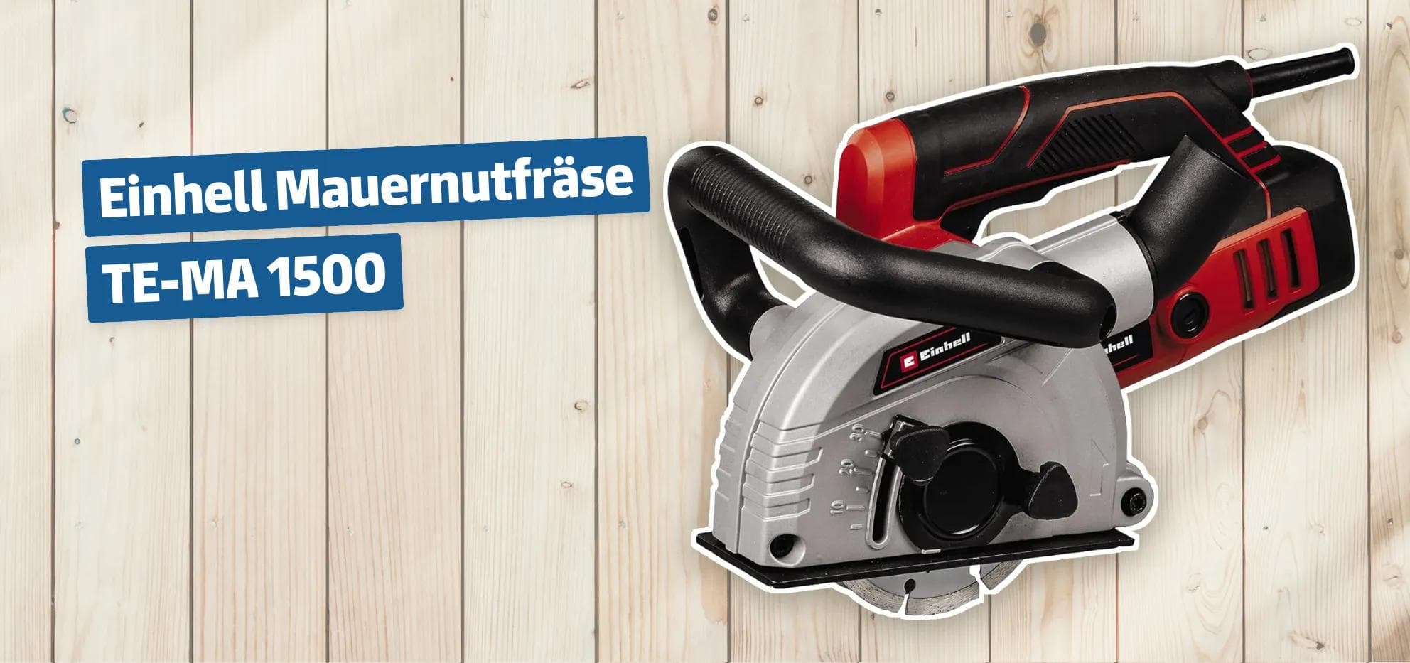 Einhell Mauernutfräse TE-MA 1500