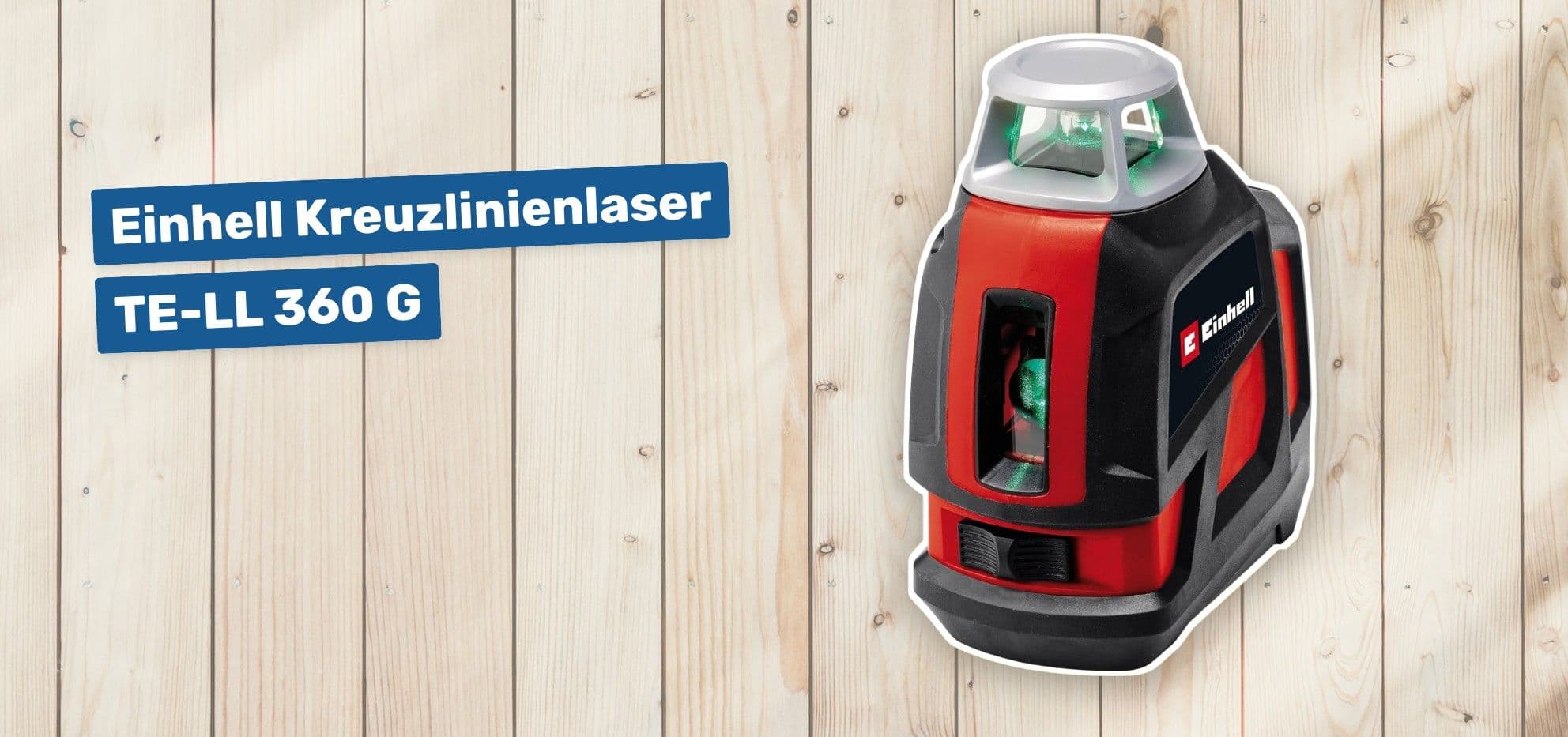 Einhell Kreuzlinienlaser TE-LL 360 G