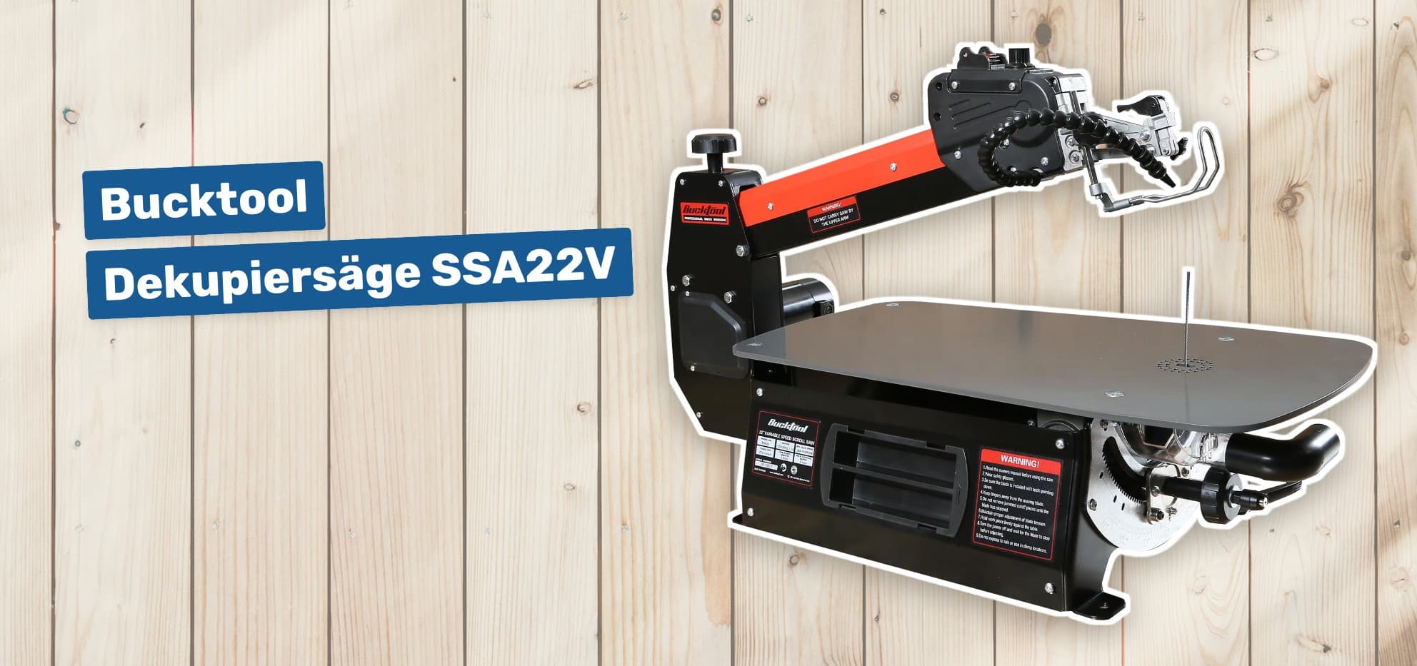 Bucktool Dekupiersäge SSA22V