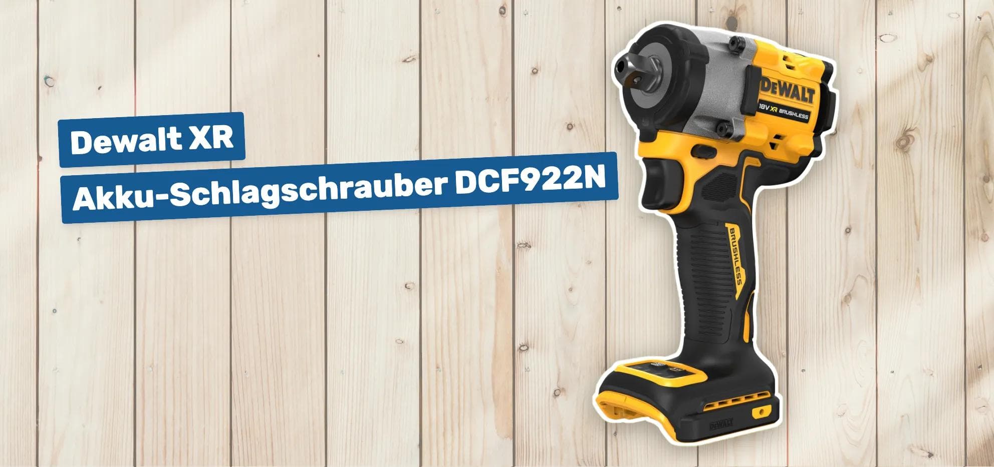 Dewalt XR Akku-Schlagschrauber DCF922N