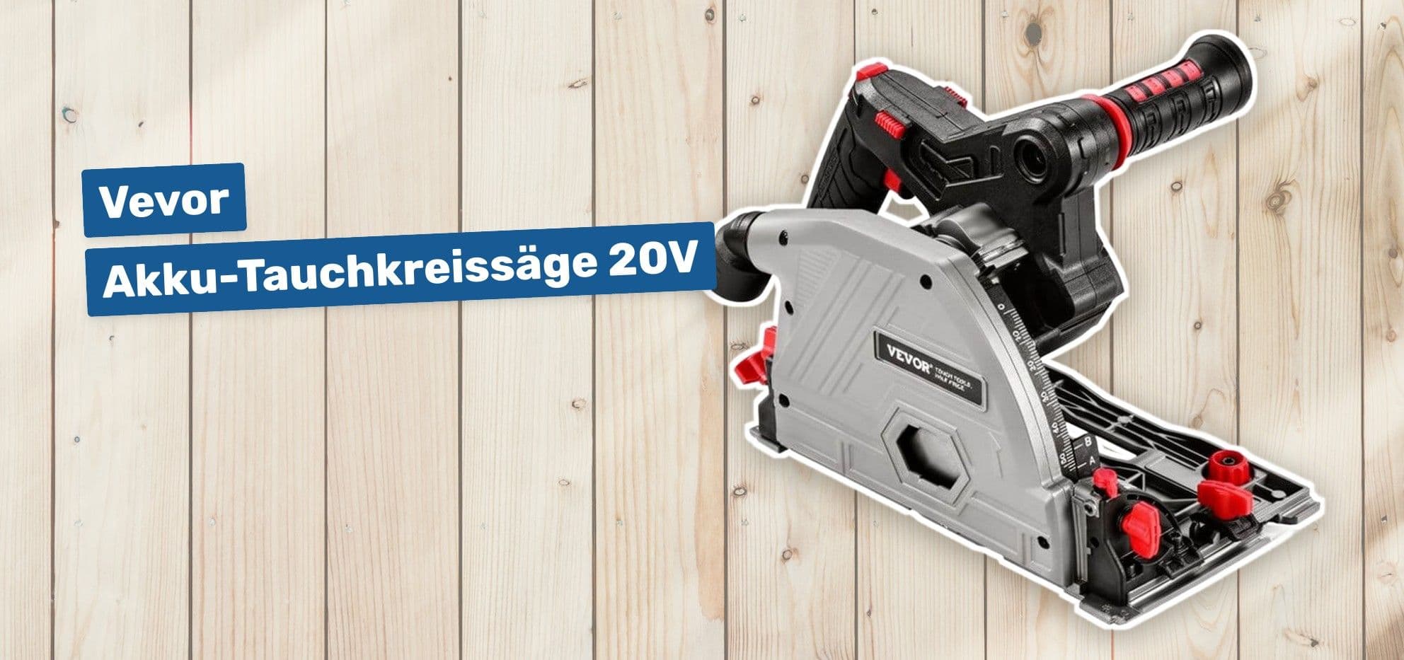 Vevor Akku-Tauchkreissäge 20V