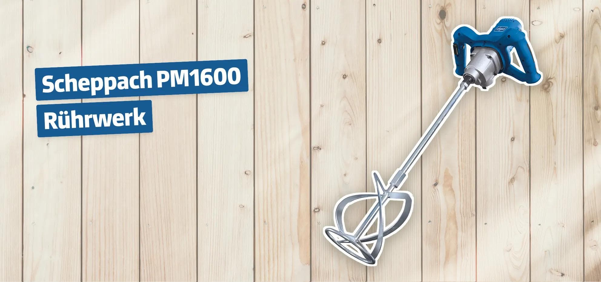 Scheppach PM1600 Rührwerk