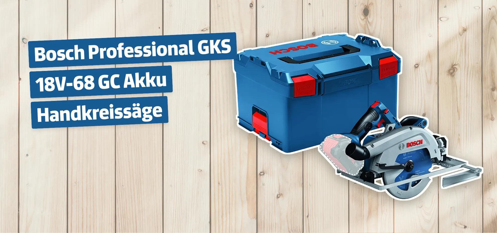 Bosch Professional GKS 18V-68 GC Akku Handkreissäge