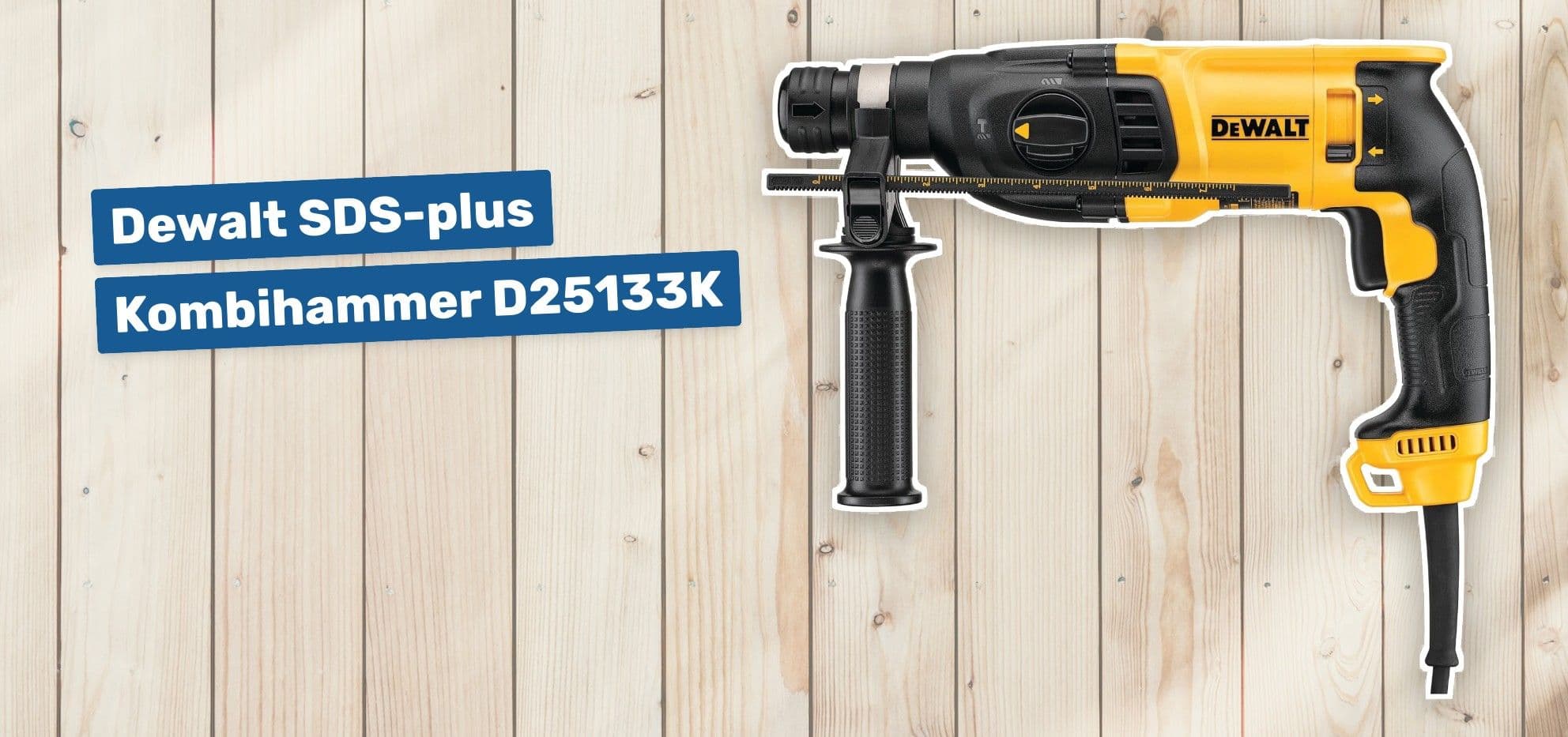 Dewalt SDS-plus Kombihammer D25133K