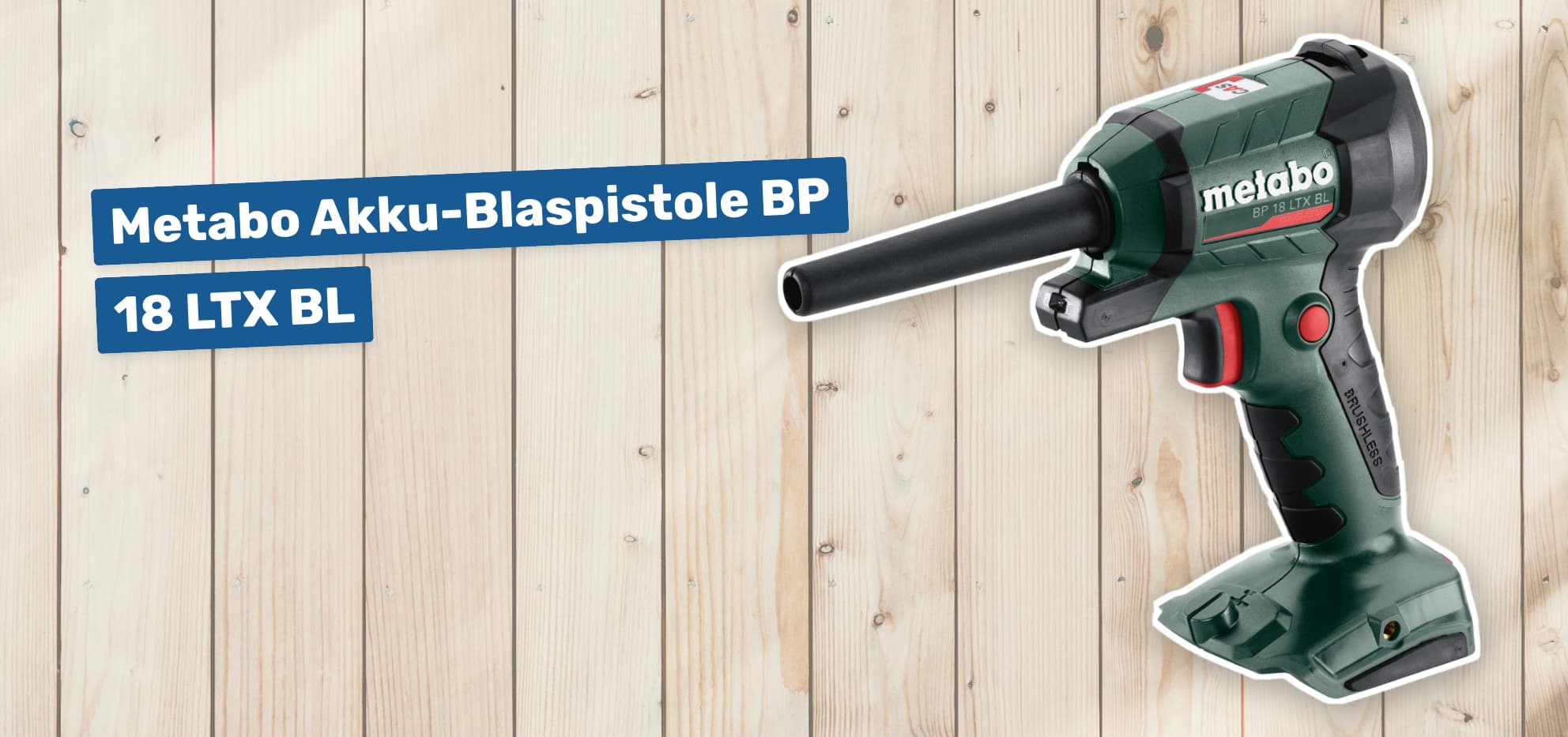 Metabo Akku-Blaspistole BP 18 LTX BL