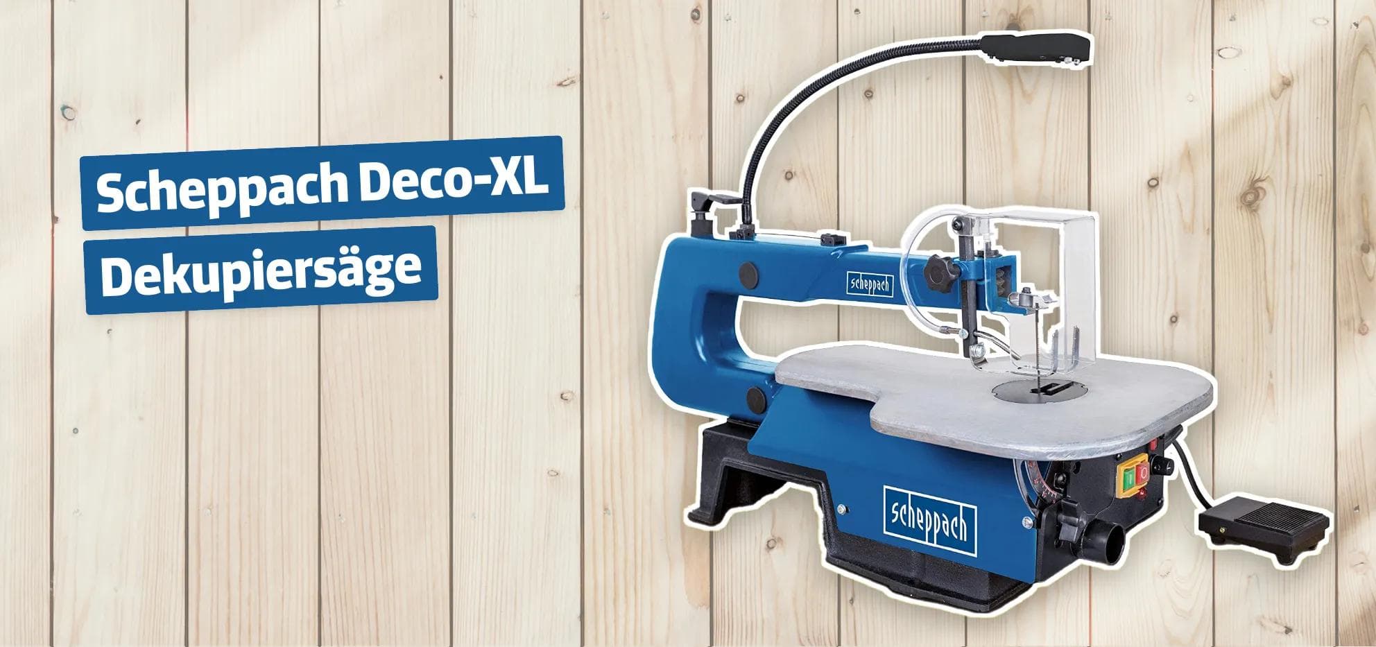 Scheppach Deco-XL Dekupiersäge
