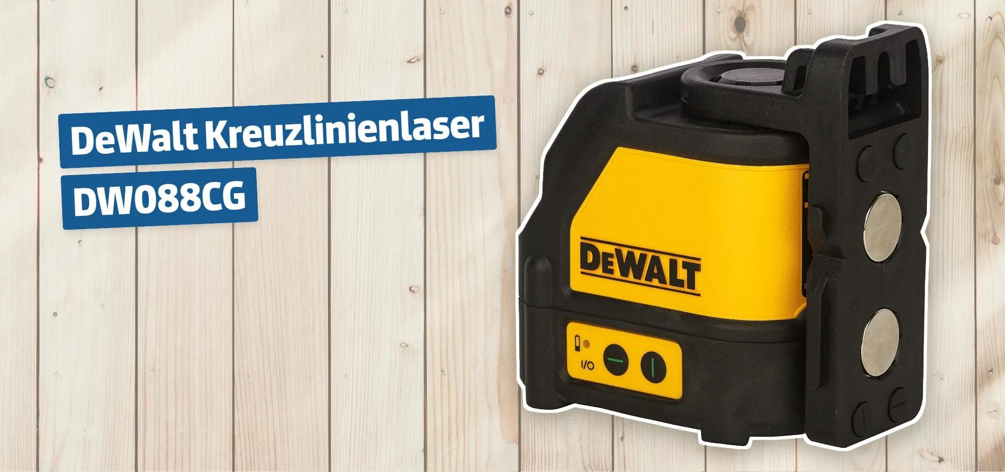 DeWalt Kreuzlinienlaser DW088CG