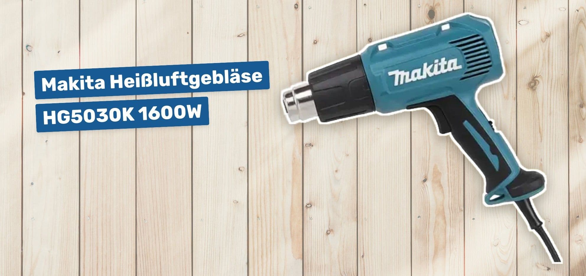Makita Heißluftgebläse HG5030K 1600W