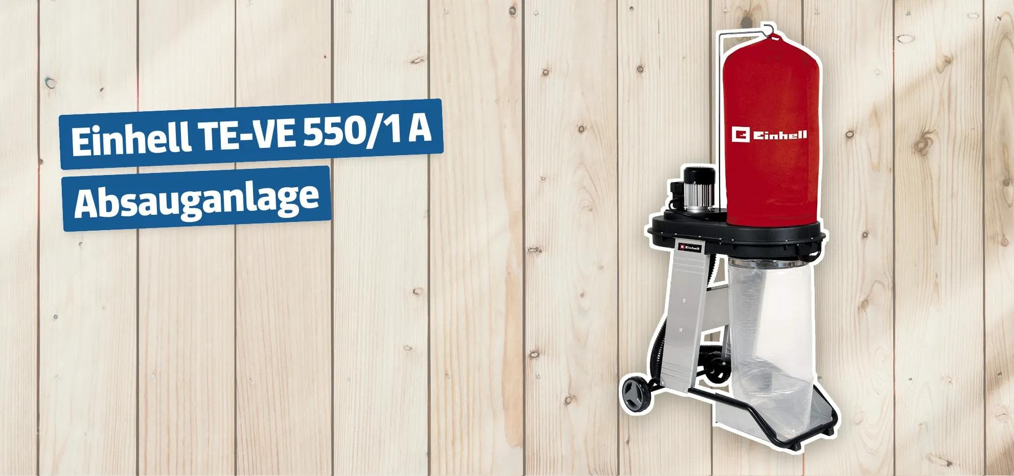 Einhell TE-VE 550/1 A Absauganlage
