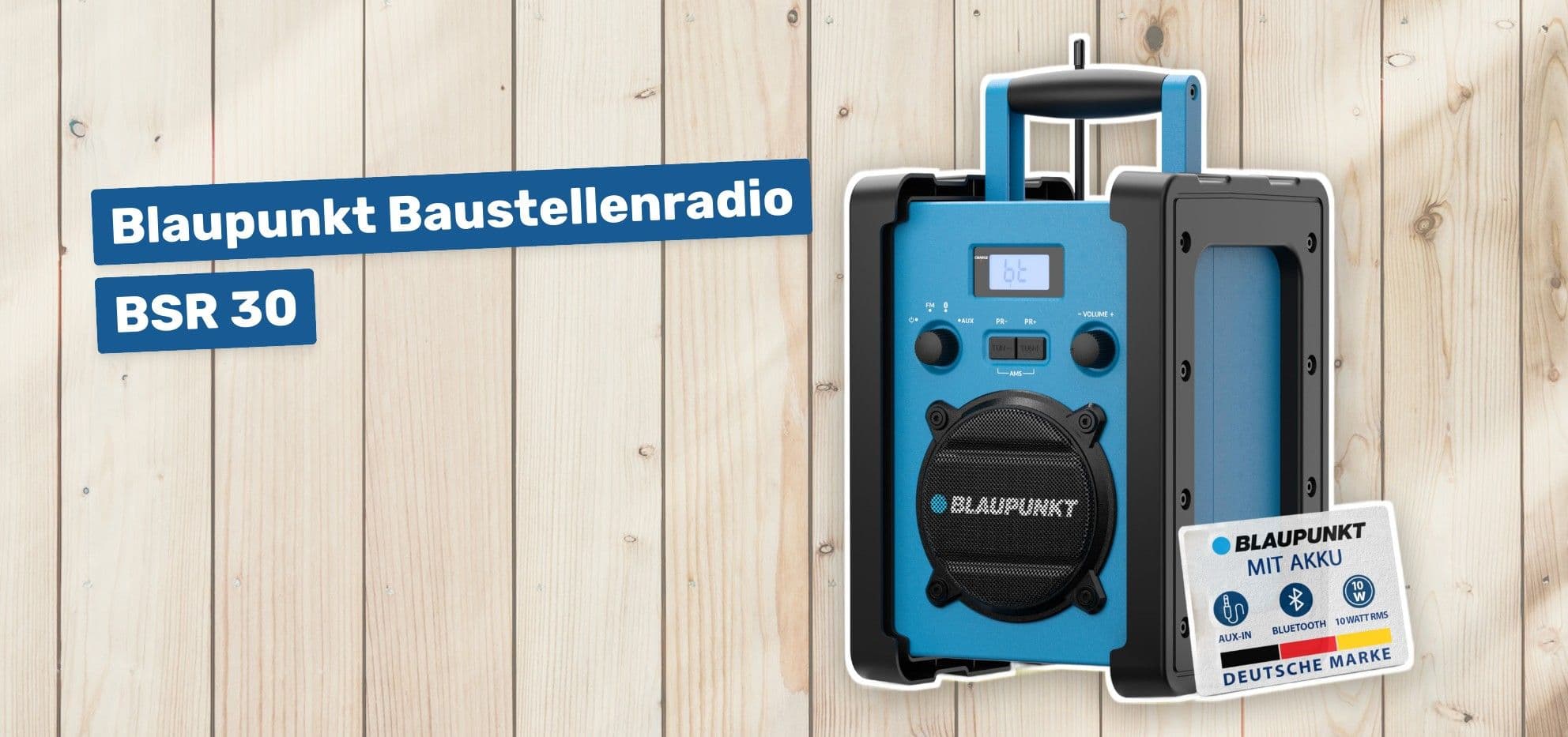 Blaupunkt Baustellenradio BSR 30