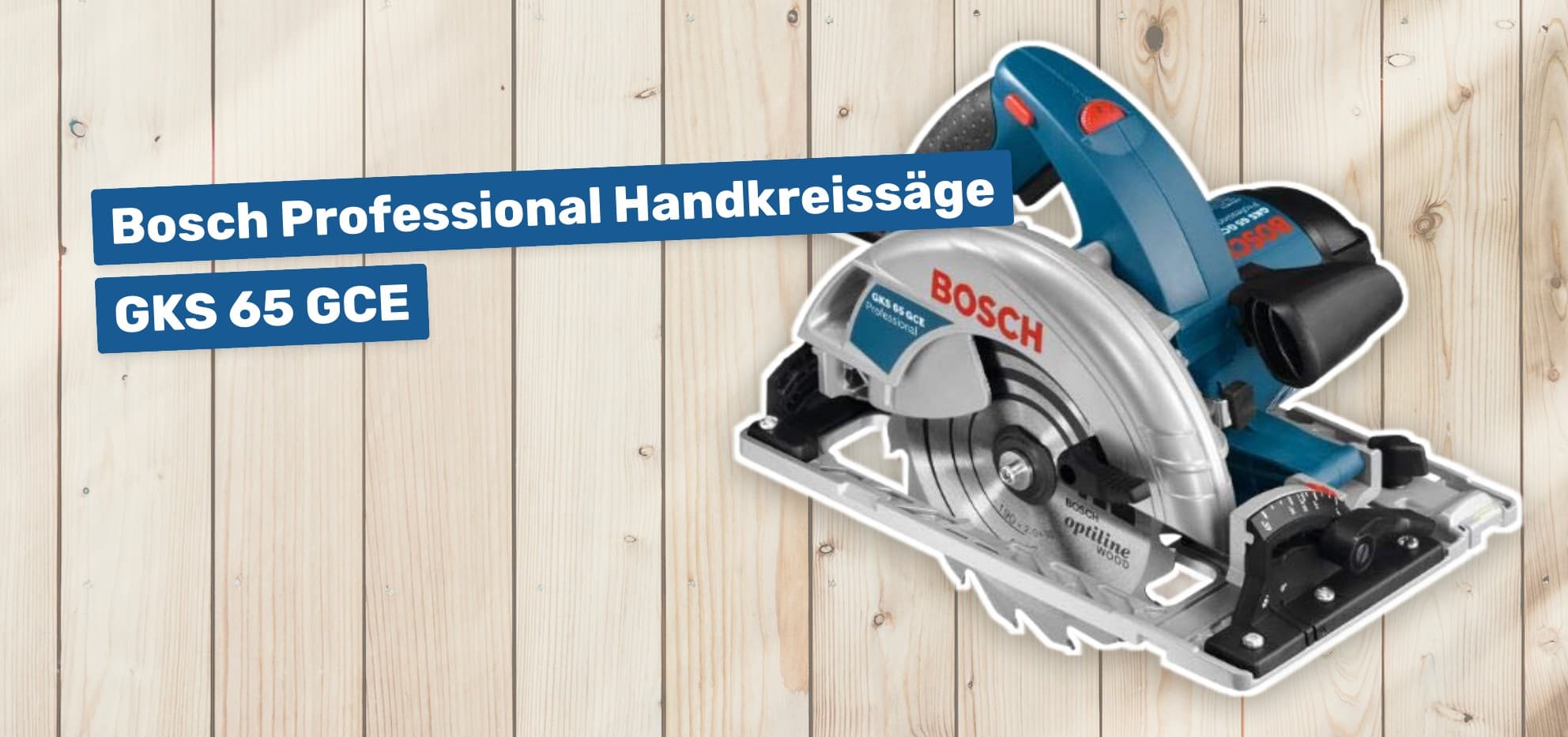Bosch Professional Handkreissäge GKS 65 GCE