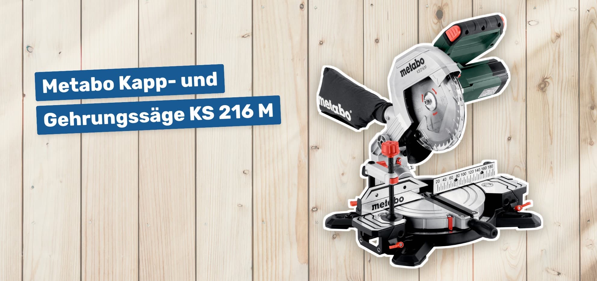 Metabo Kapp- und Gehrungssäge KS 216 M