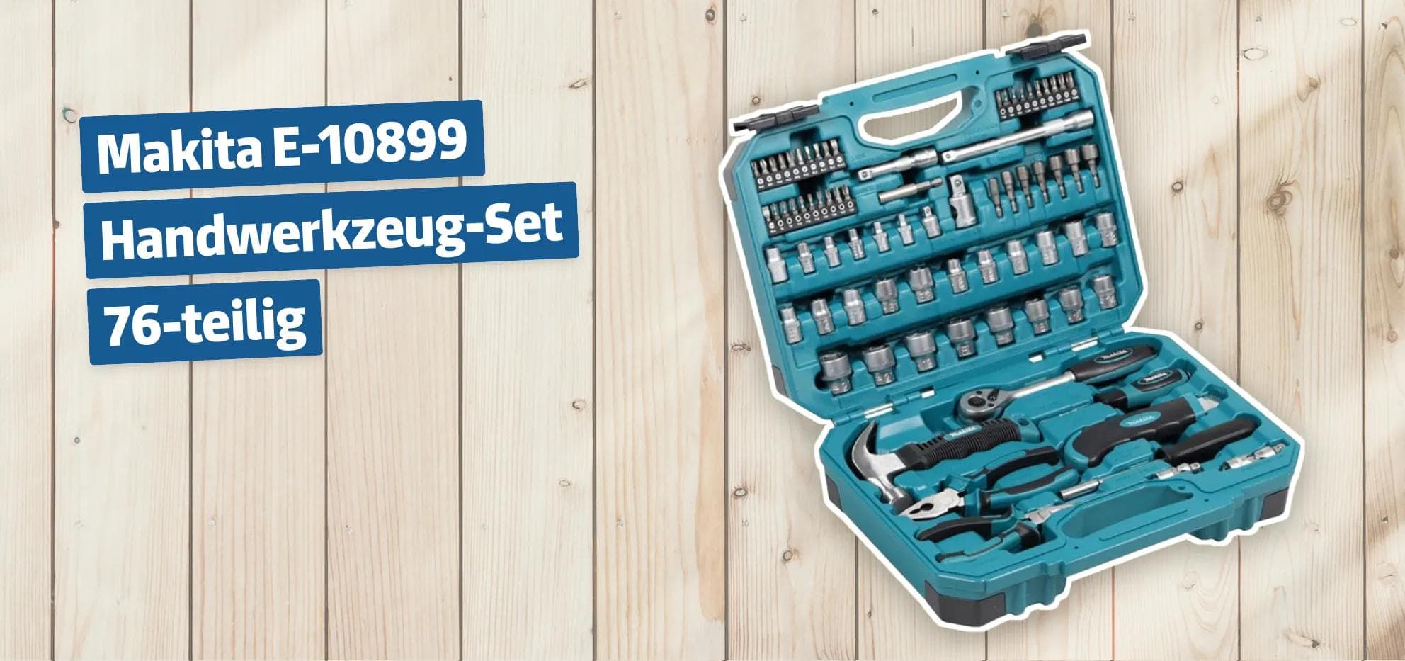 Makita E-10899 Handwerkzeug-Set 76-teilig