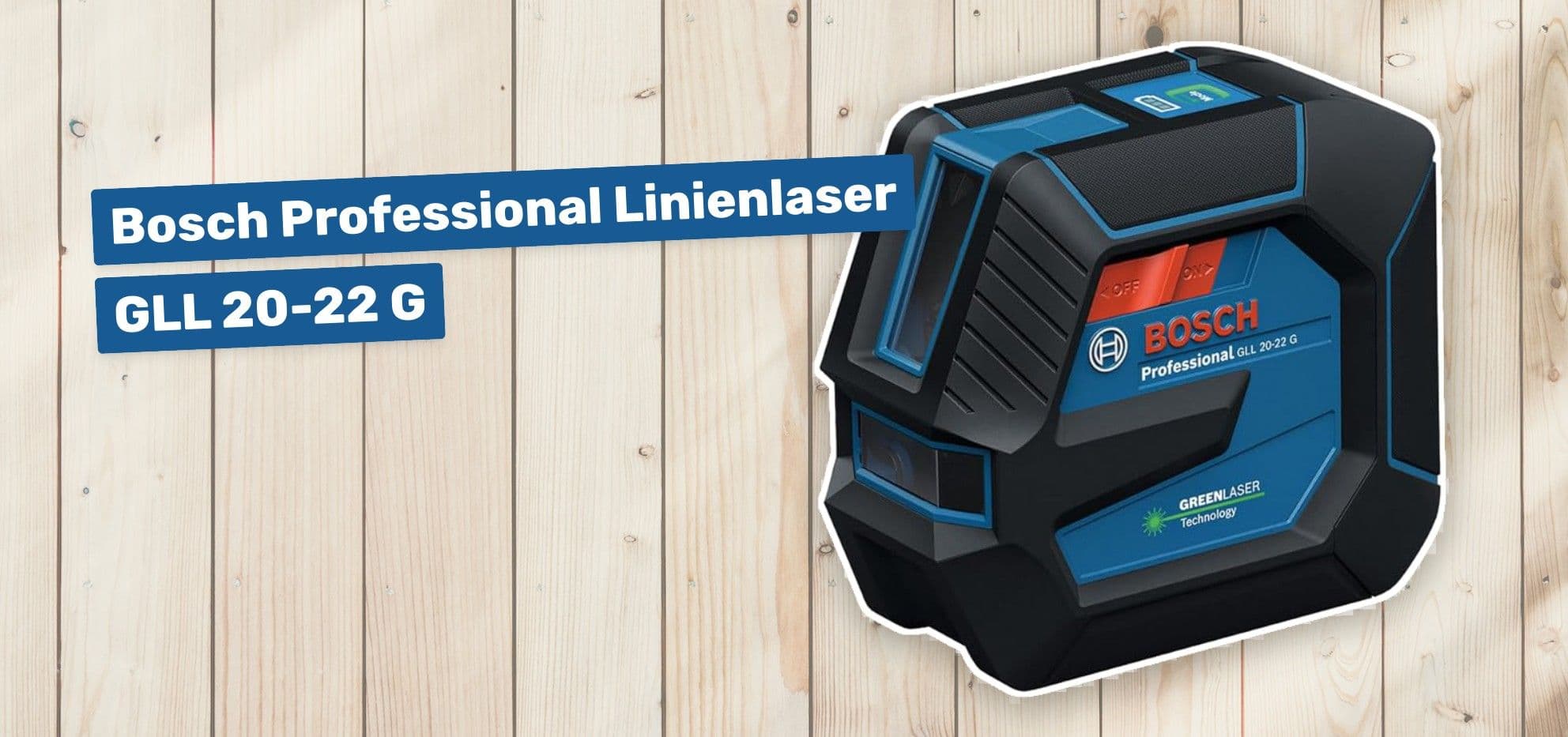 Bosch Professional Linienlaser GLL 20-22 G