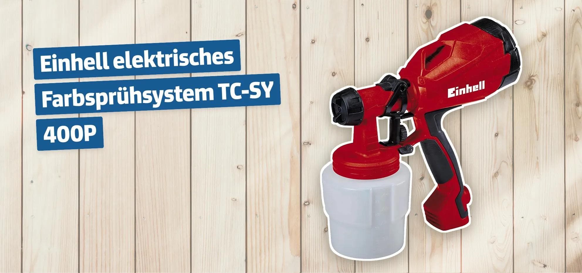 Einhell elektrisches Farbsprühsystem TC-SY 400 P