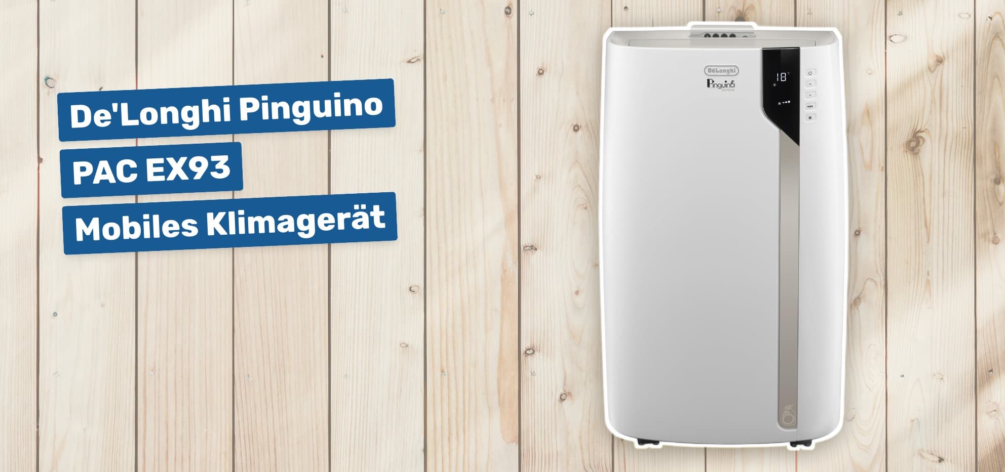 De'Longhi Pinguino PAC EX93 Mobiles Klimagerät